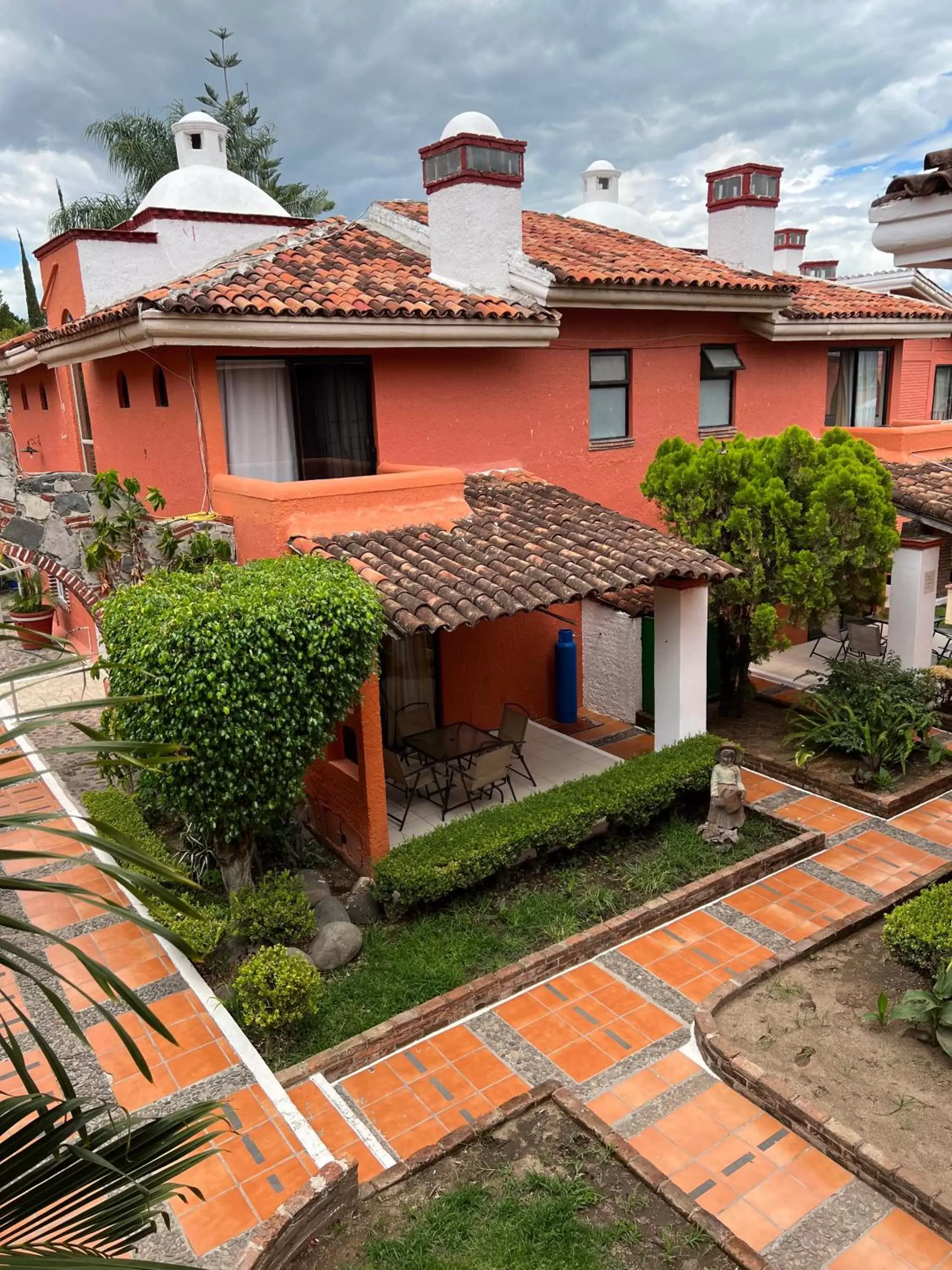 Garden view in Hotel Villas Ajijic, Ajijic Chapala Jalisco