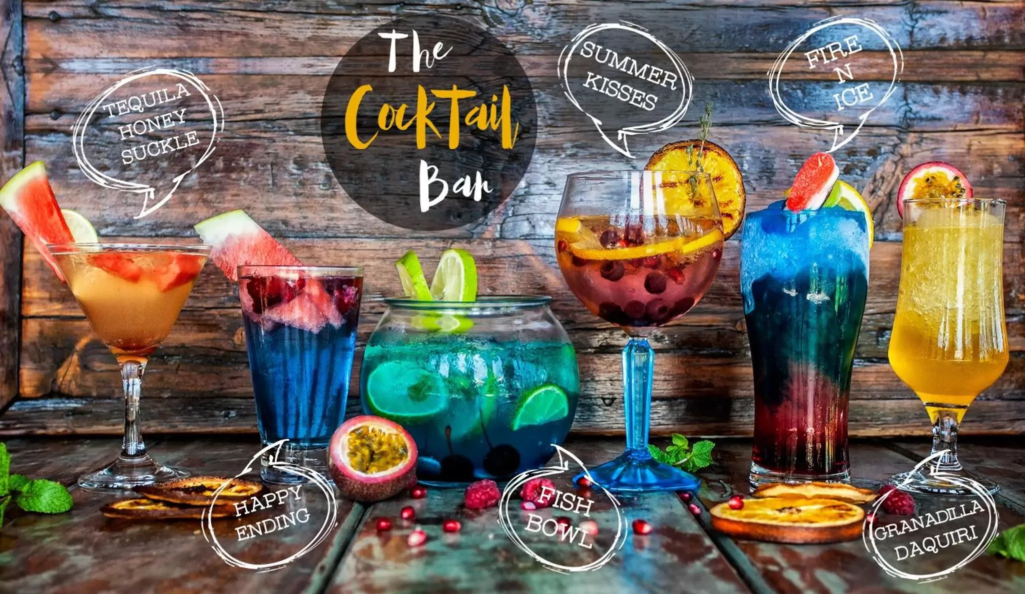 Alcoholic drinks in Rustique Boutique Hotel