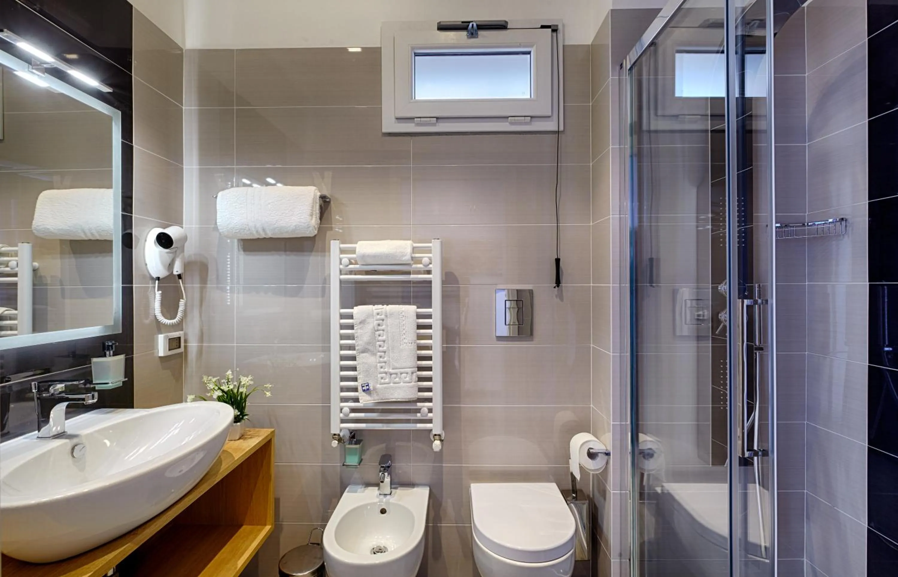 Shower in Hospitality Hotel