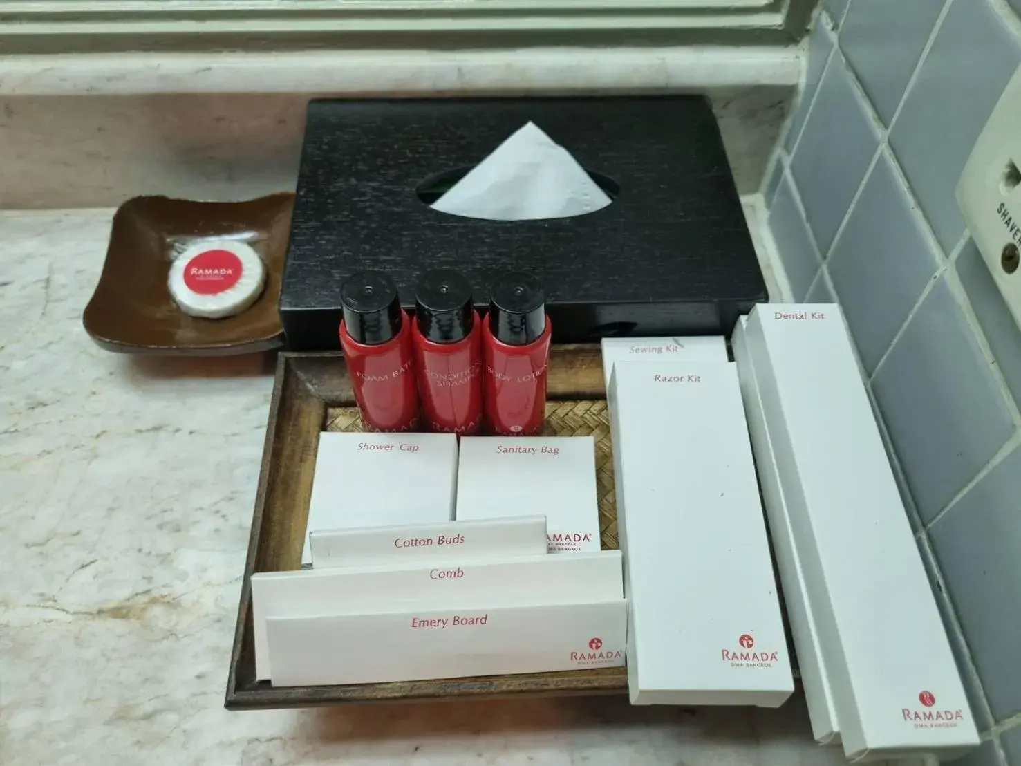 Bathroom in Ramada by Wyndham D MA Bangkok Bathroom in Ramada by Wyndham D MA Bangkok