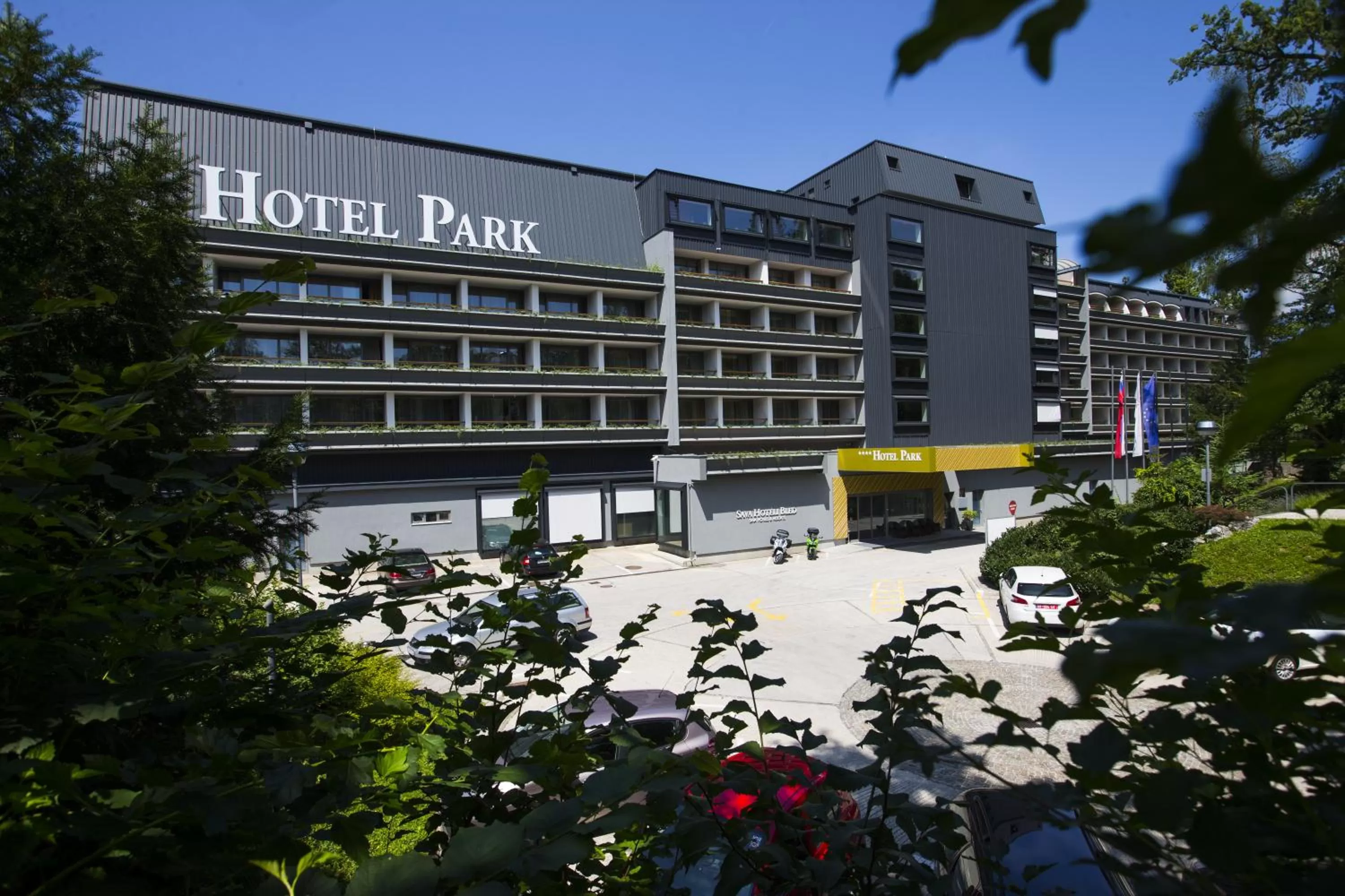 Facade/entrance in Hotel Park - Sava Hotels & Resorts