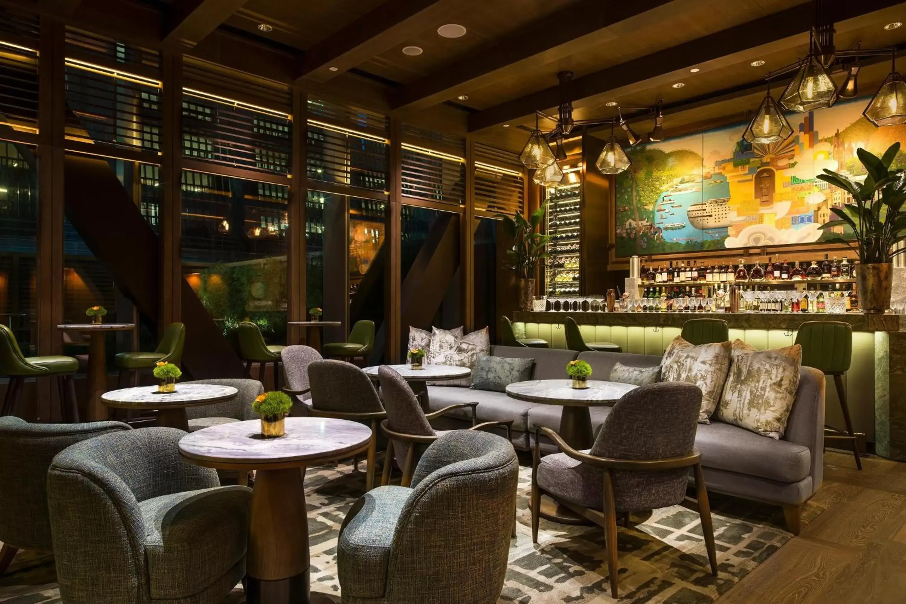 Restaurant/places to eat, Lounge/Bar in The St. Regis Hong Kong