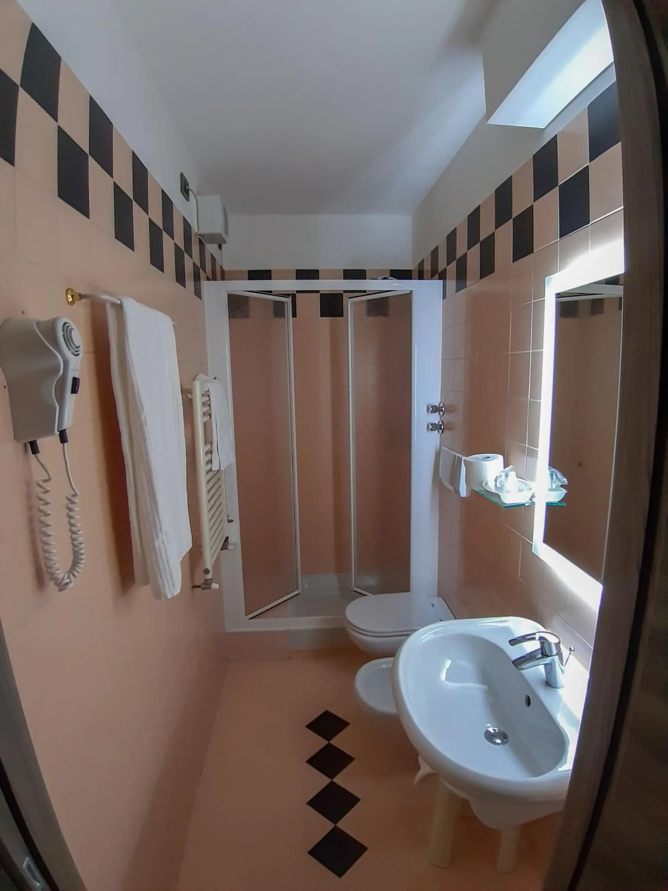 Bathroom in Hotel Garnì Villa Fontana