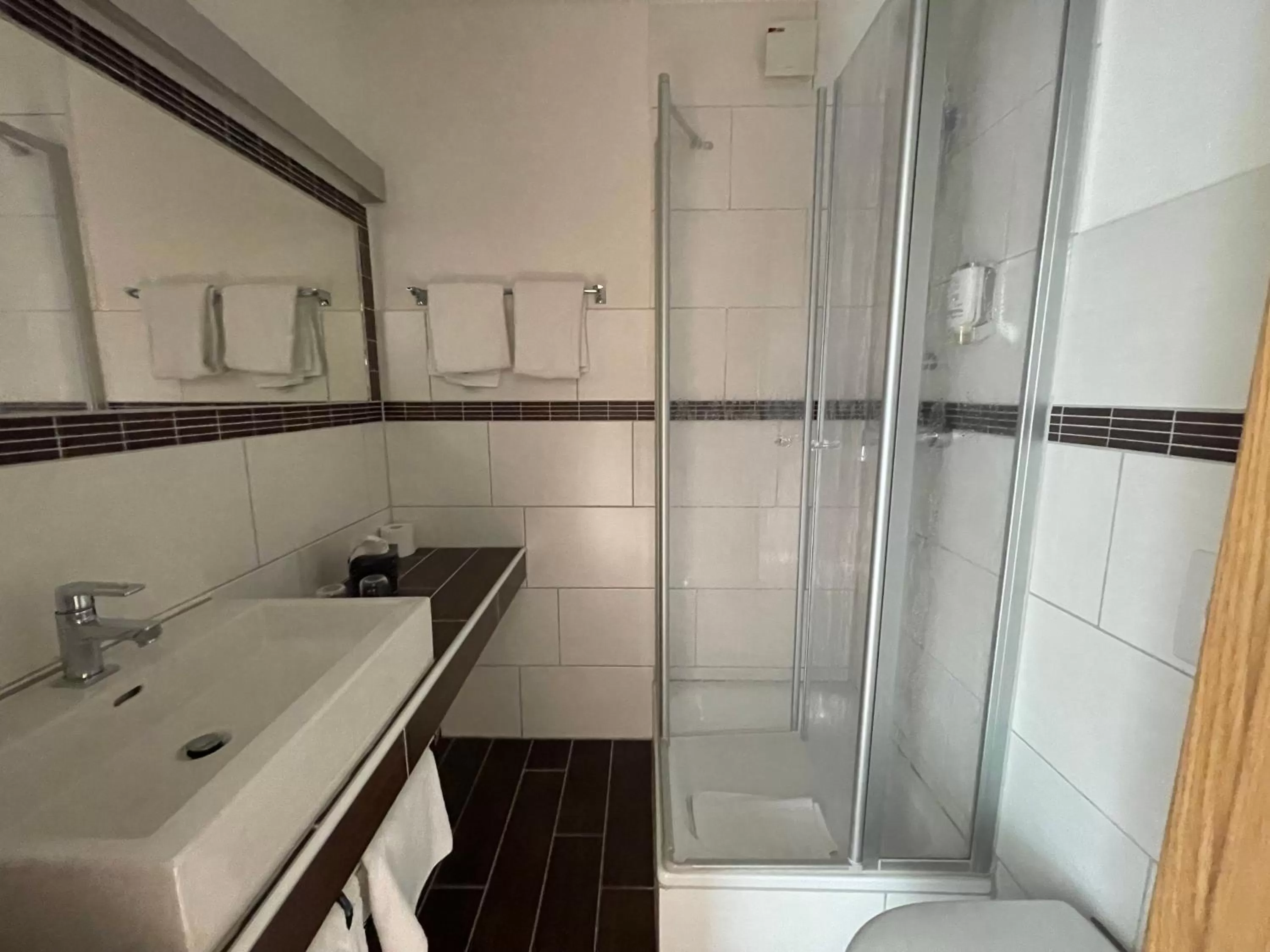 Shower in Europa Kehl Hotel