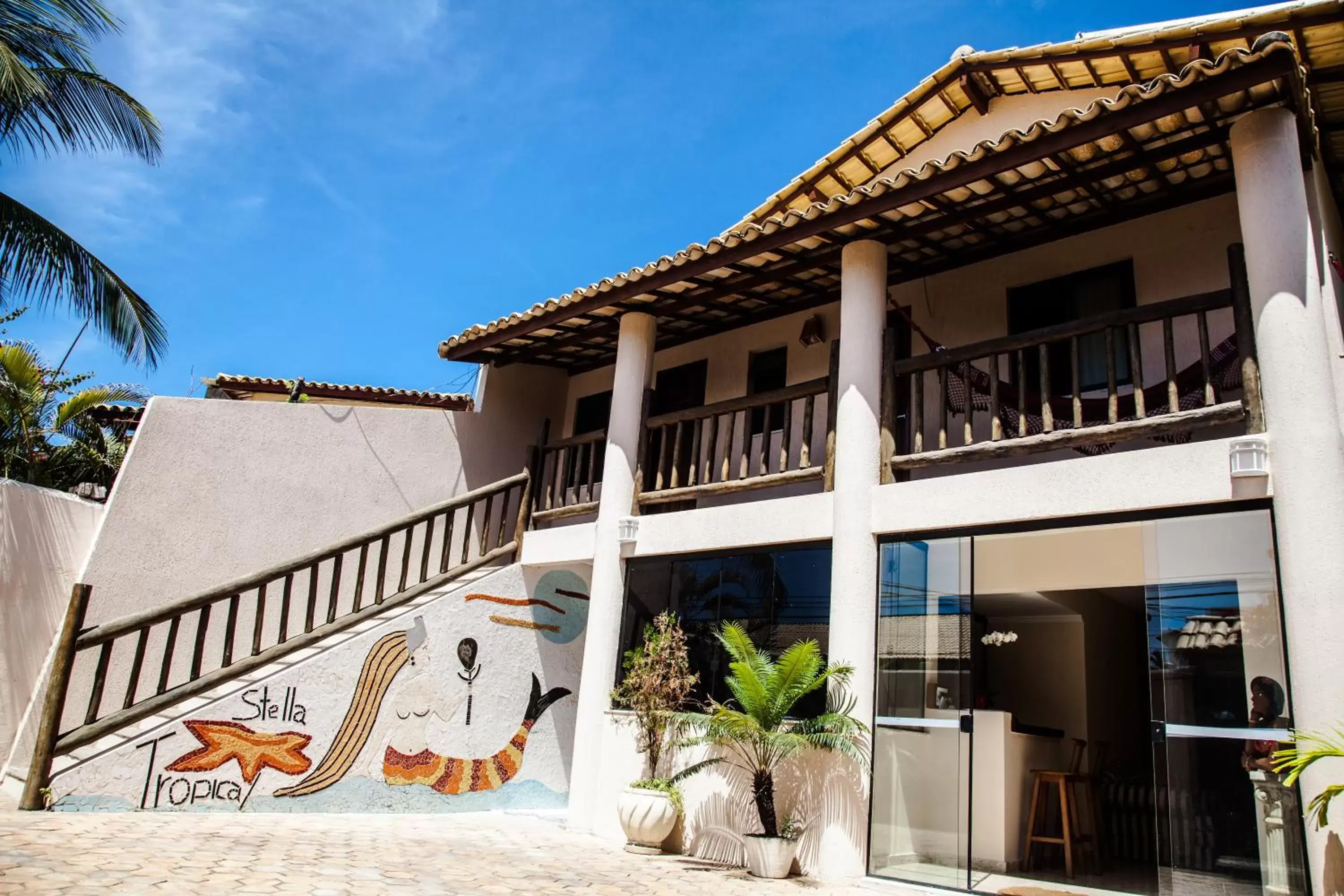 Facade/entrance, Property Building in Pousada Stella Tropical