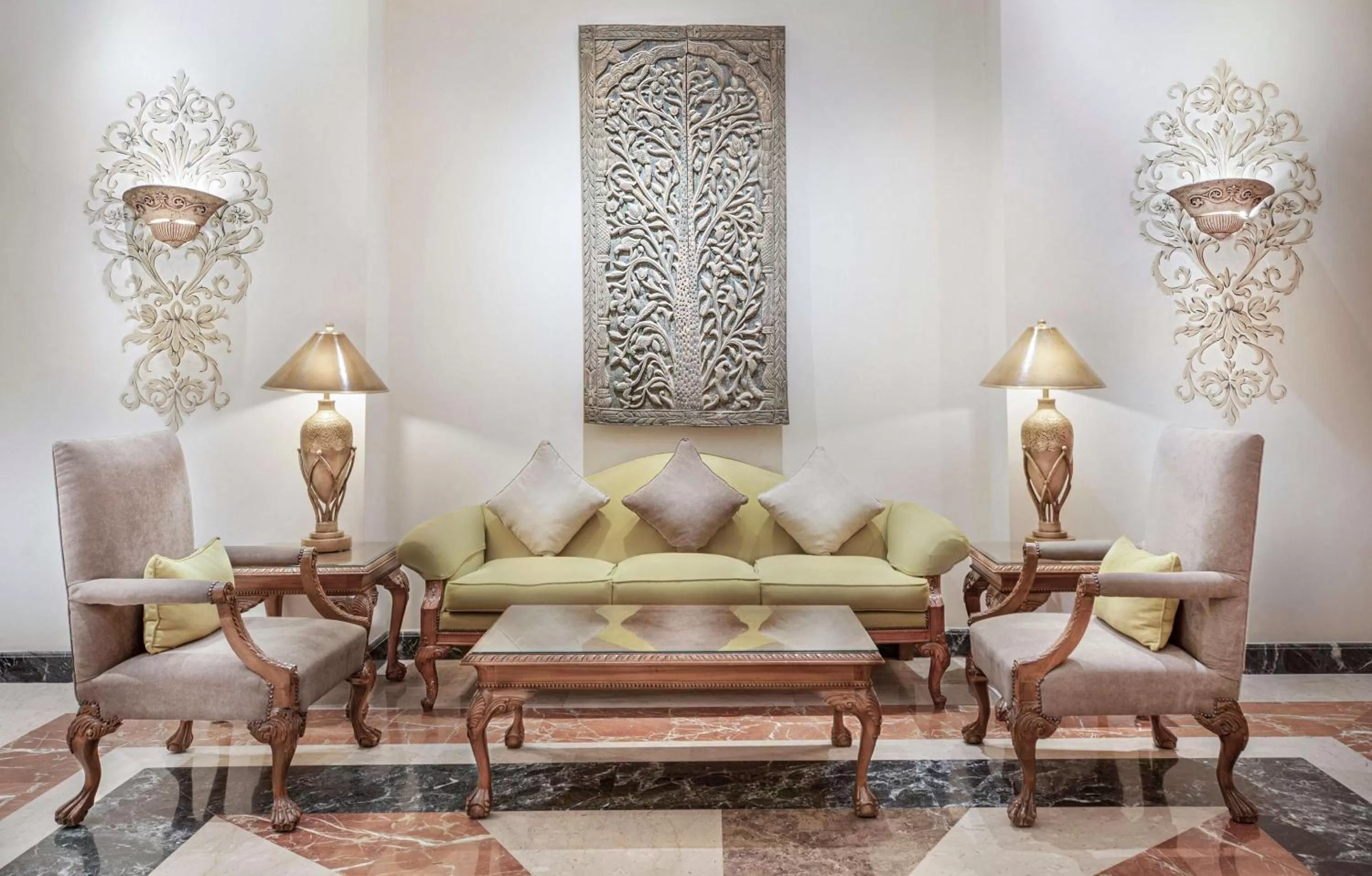 Lobby or reception in Steigenberger Nile Palace Luxor - Convention Center