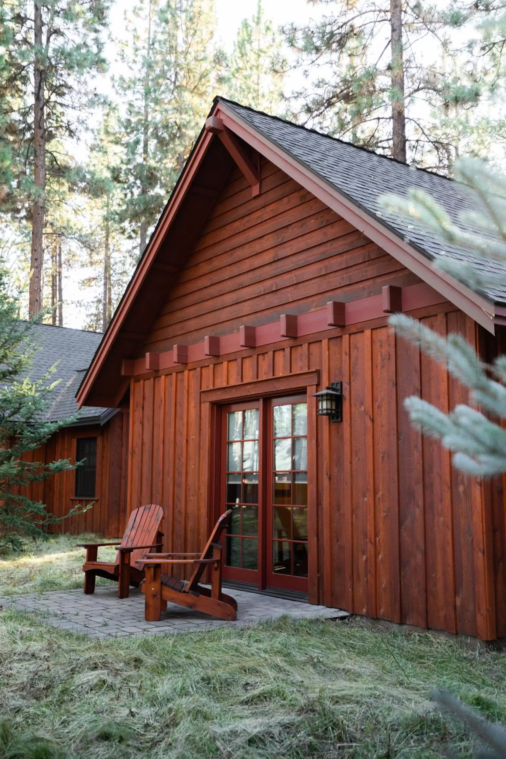 Patio, Property Building in FivePine Lodge