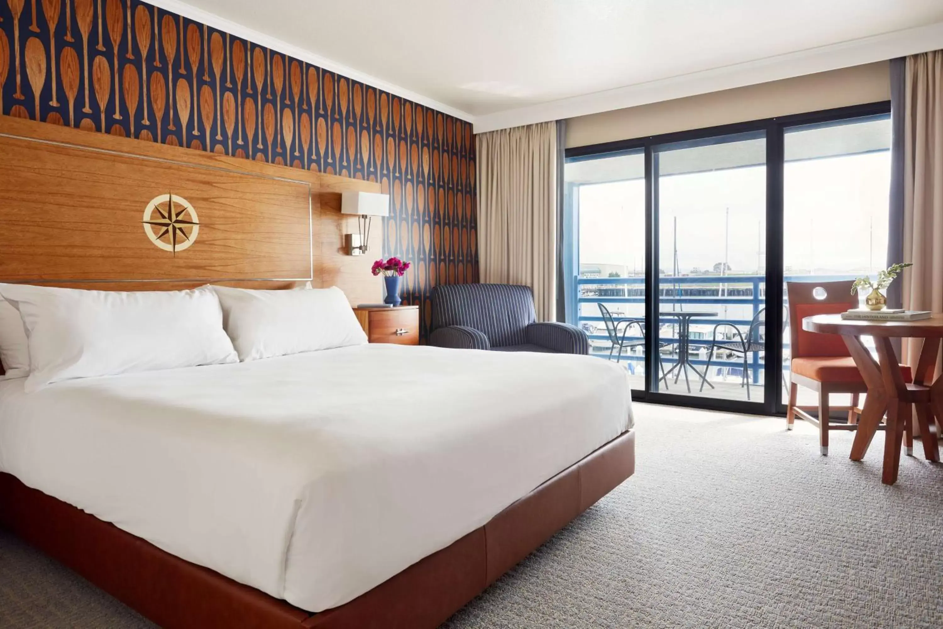 King Room with Balcony and Marina View in Waterfront Hotel, part of JdV by Hyatt