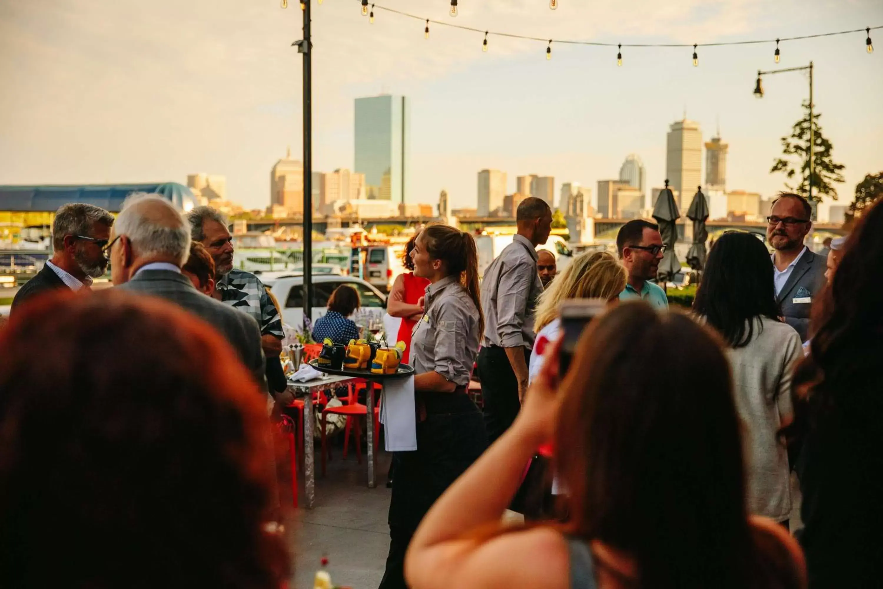 Patio in The Royal Sonesta Boston