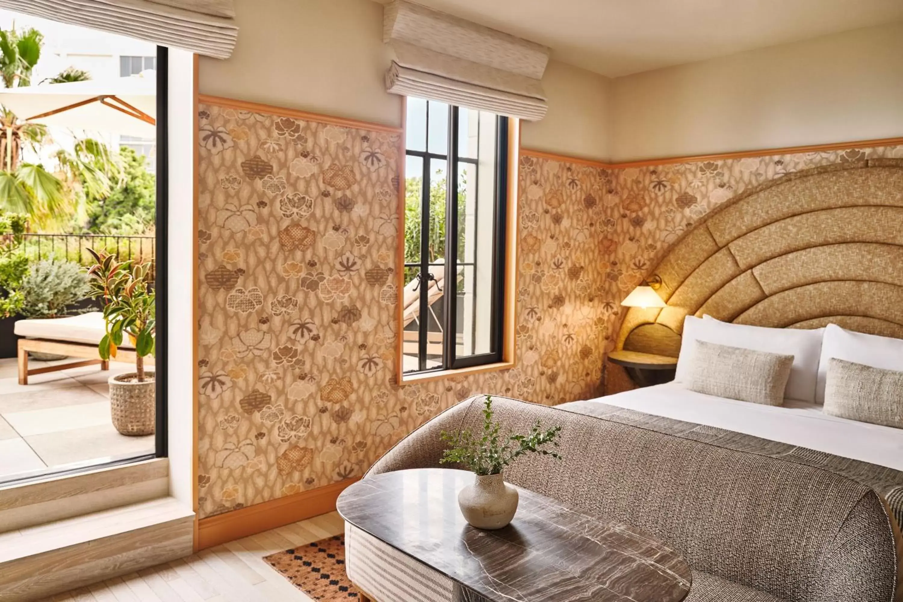 Bedroom, Bed in Santa Monica Proper Hotel, a Member of Design Hotels