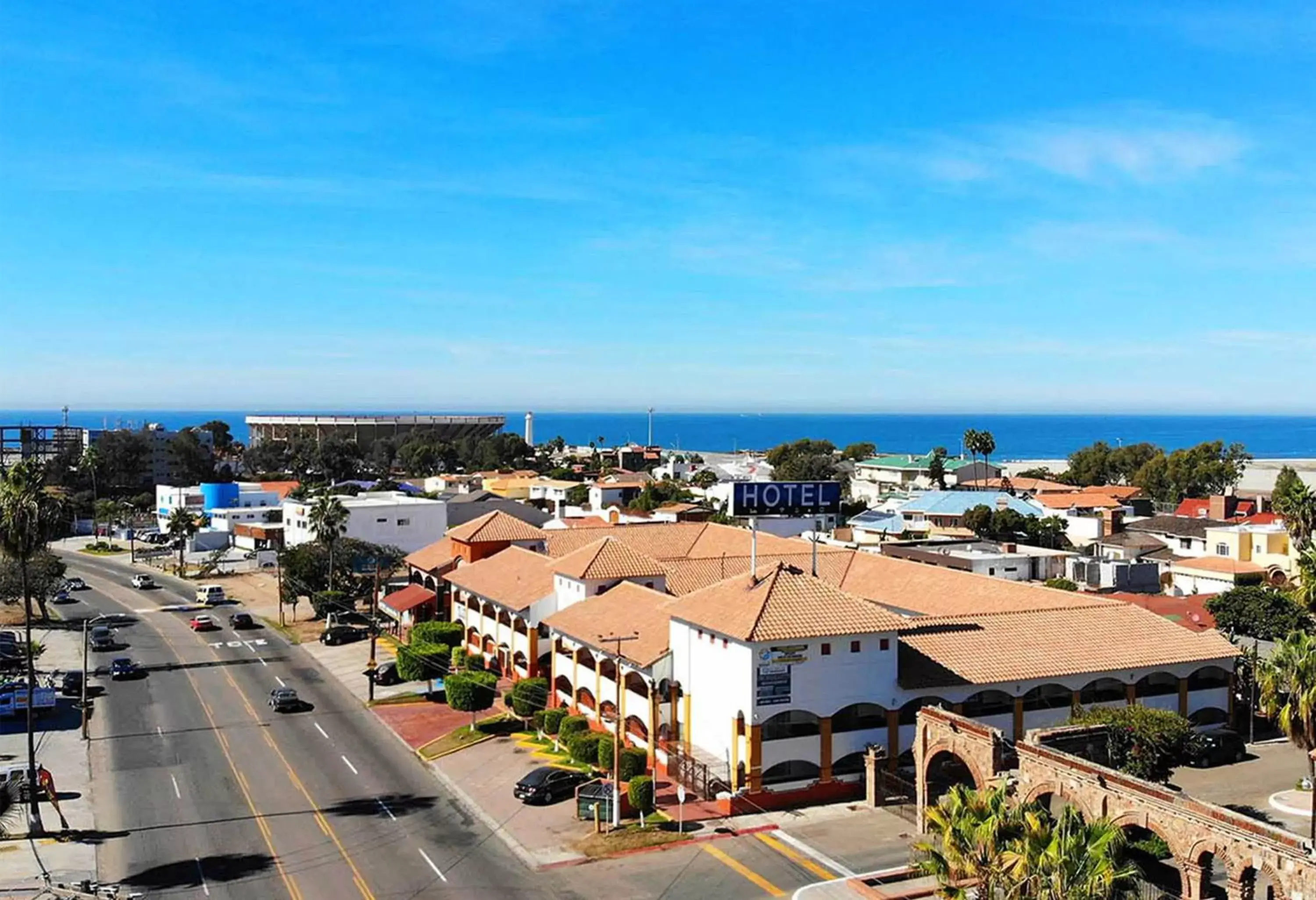 Property building in Del Mar Inn Playas