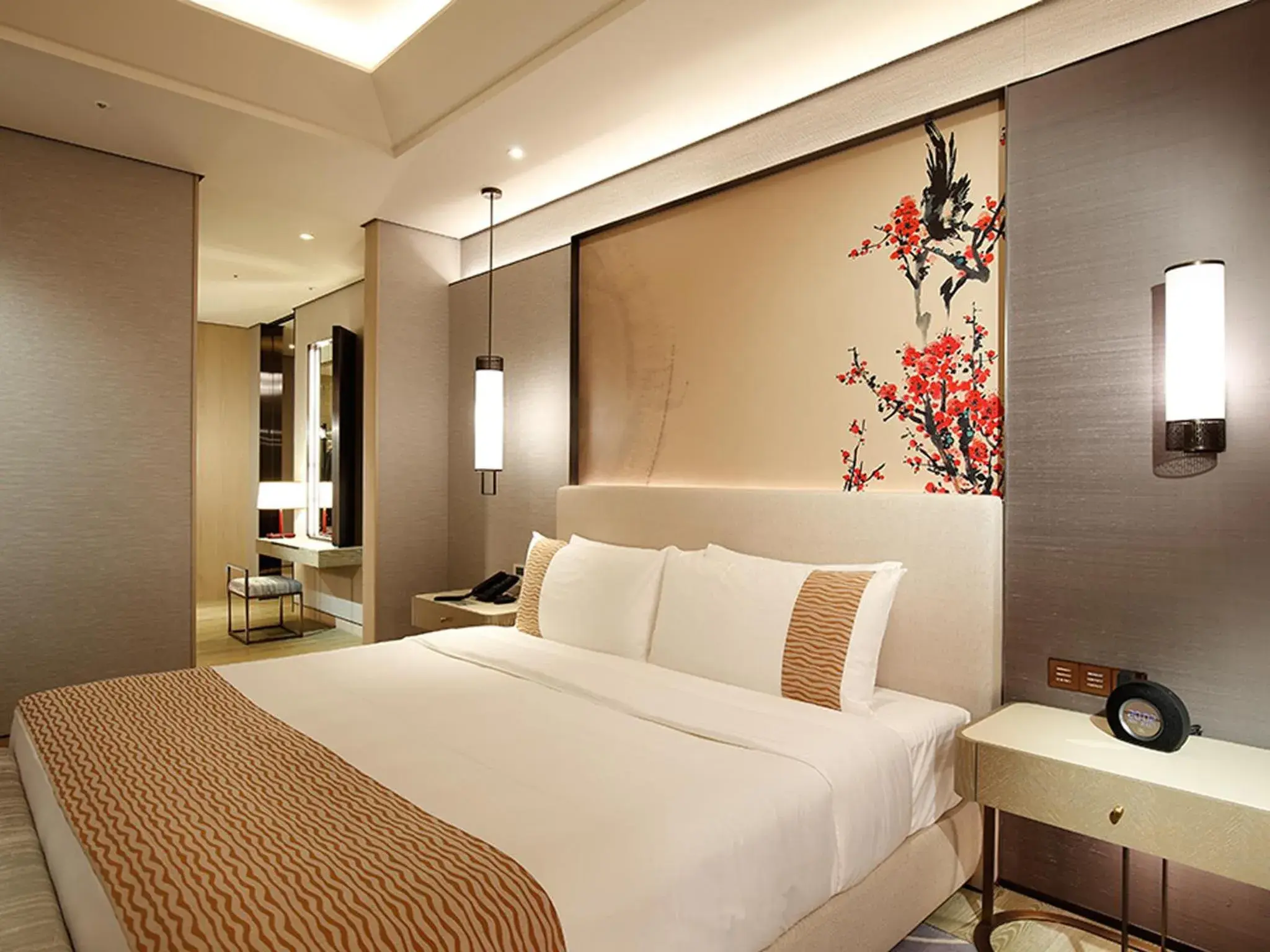 Bedroom, Bed in Grand Mayfull Hotel Taipei