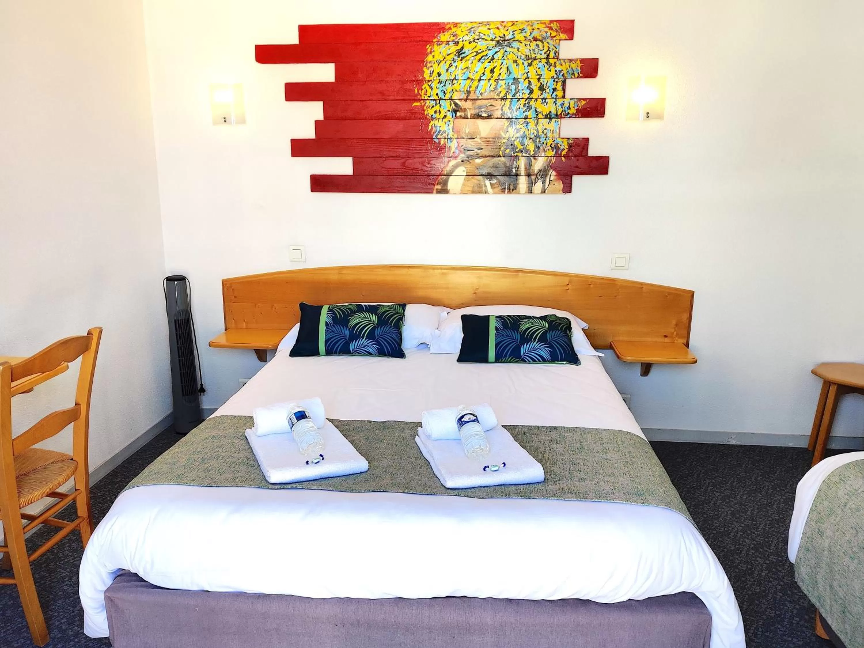 Bed in Hotel La Bosselle