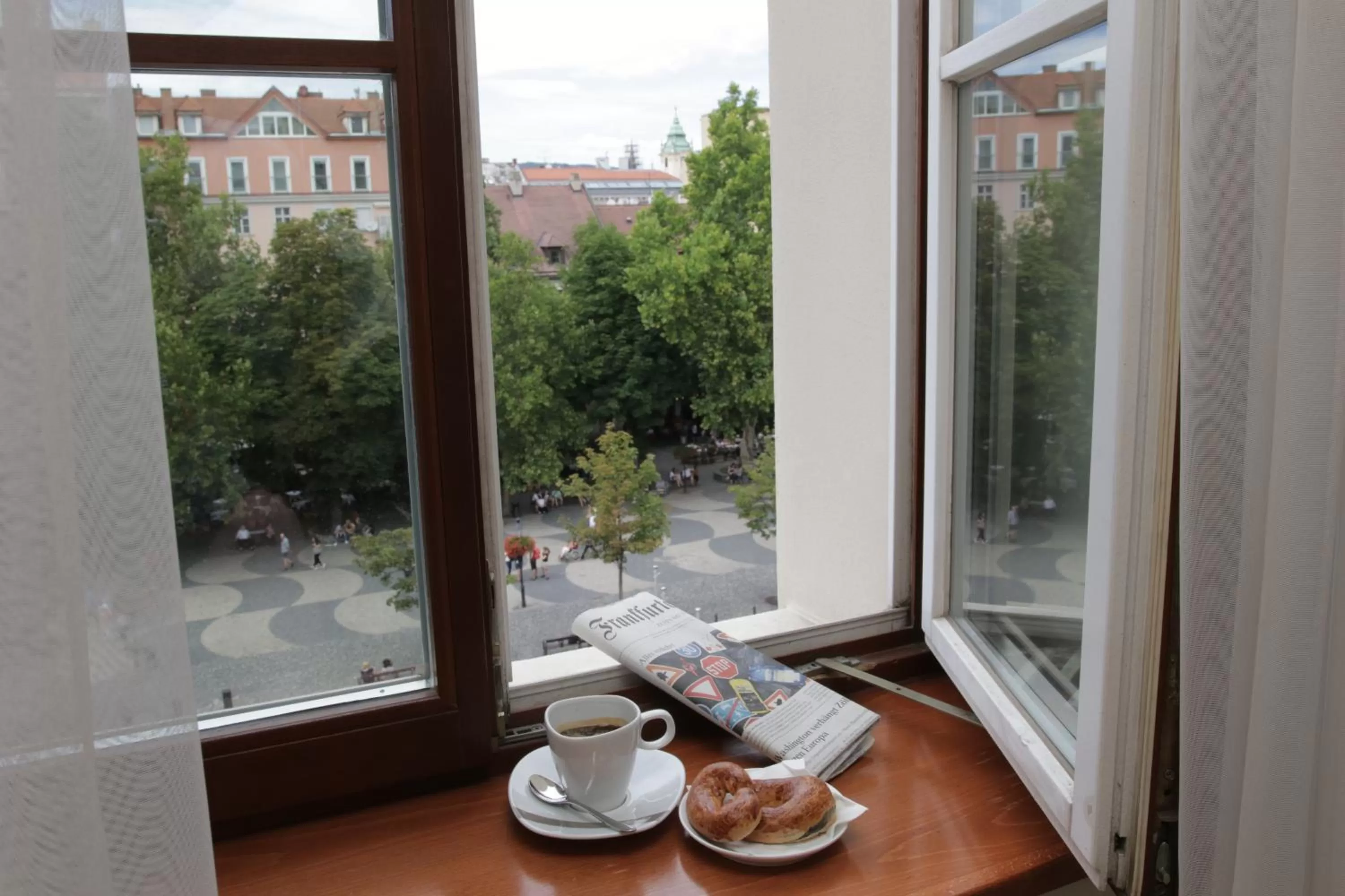 City view in Radisson Blu Carlton Hotel, Bratislava