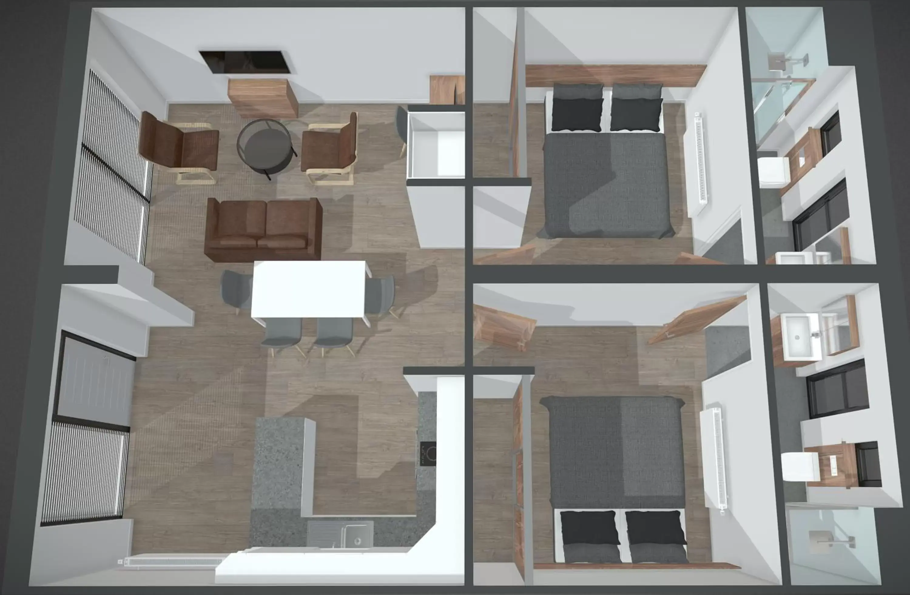 Floor Plan in Apartrooms Aberdeen