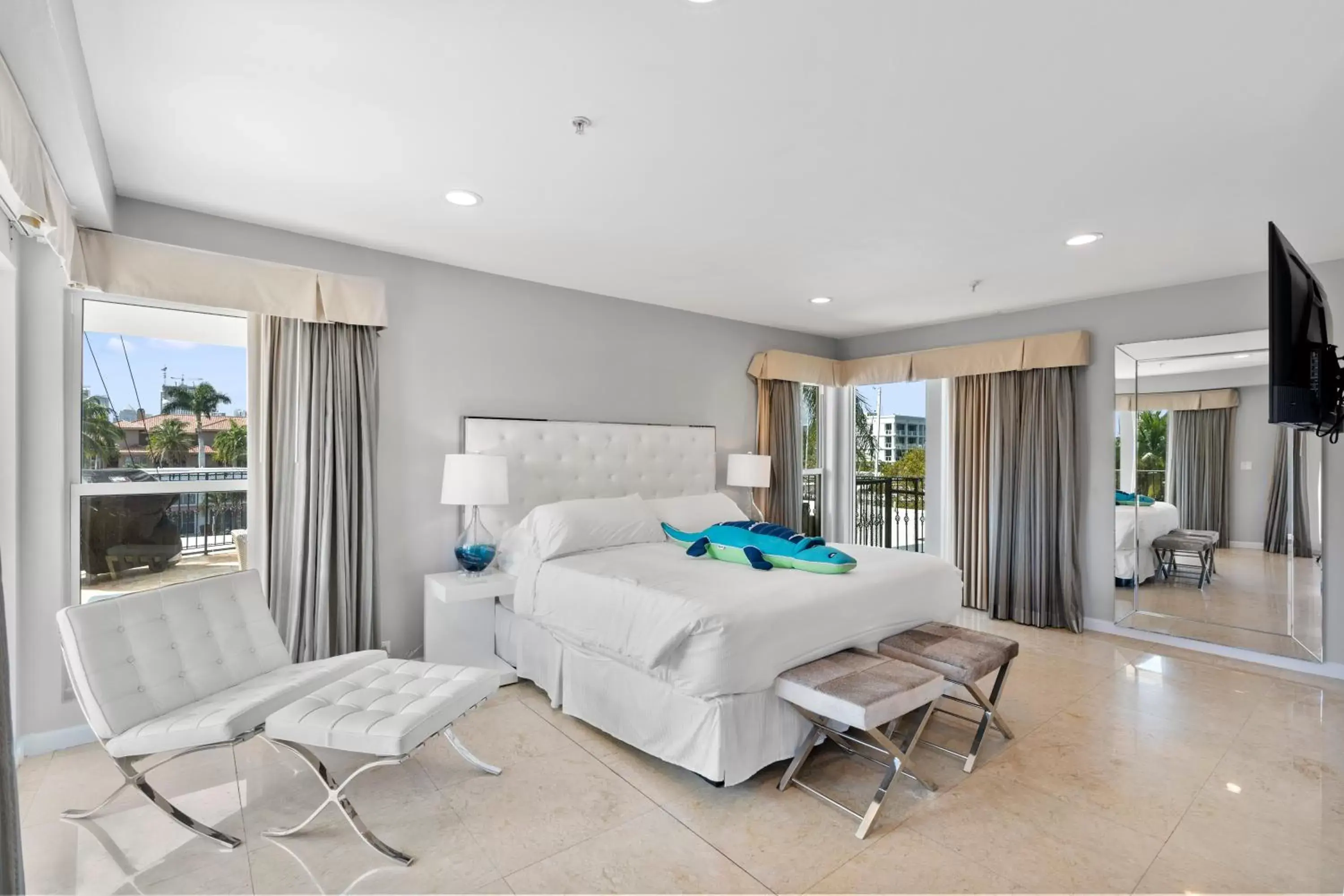 Bedroom in Isle of Venice Residence and Marina