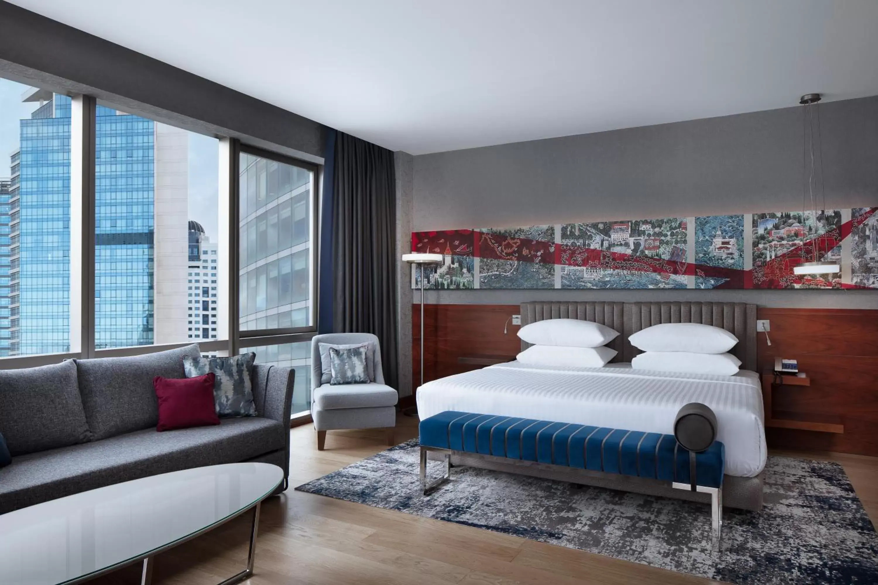 Bed in Delta Hotels by Marriott Istanbul Levent