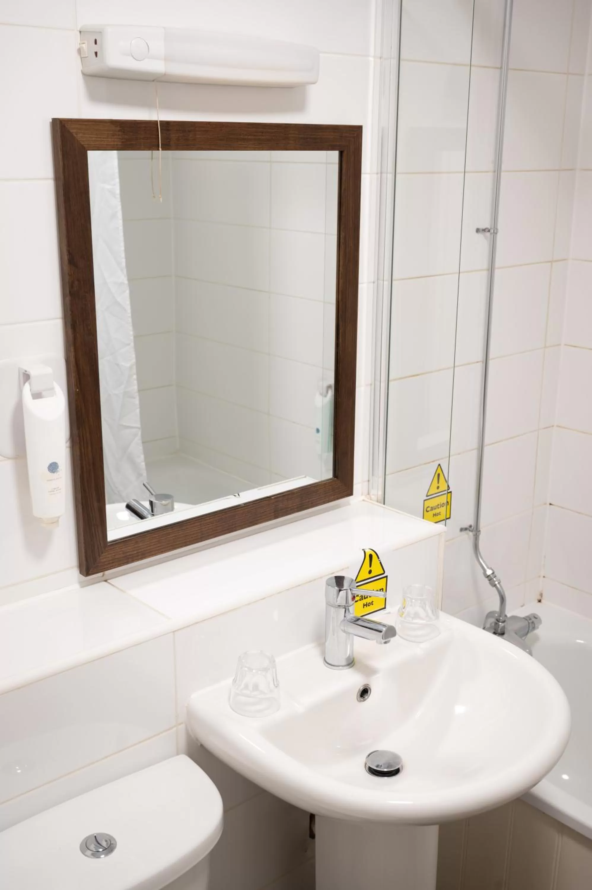 Bathroom in Cocked Hat by Greene King Inns