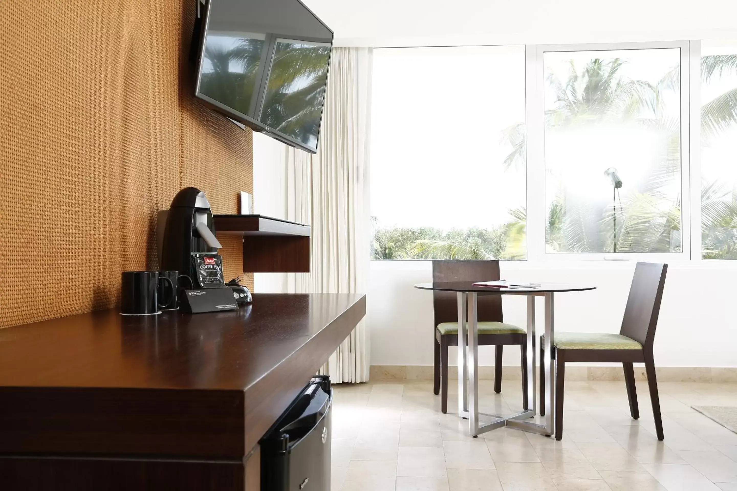 View (from property/room), TV/Entertainment Center in InterContinental Presidente Cancun Resort