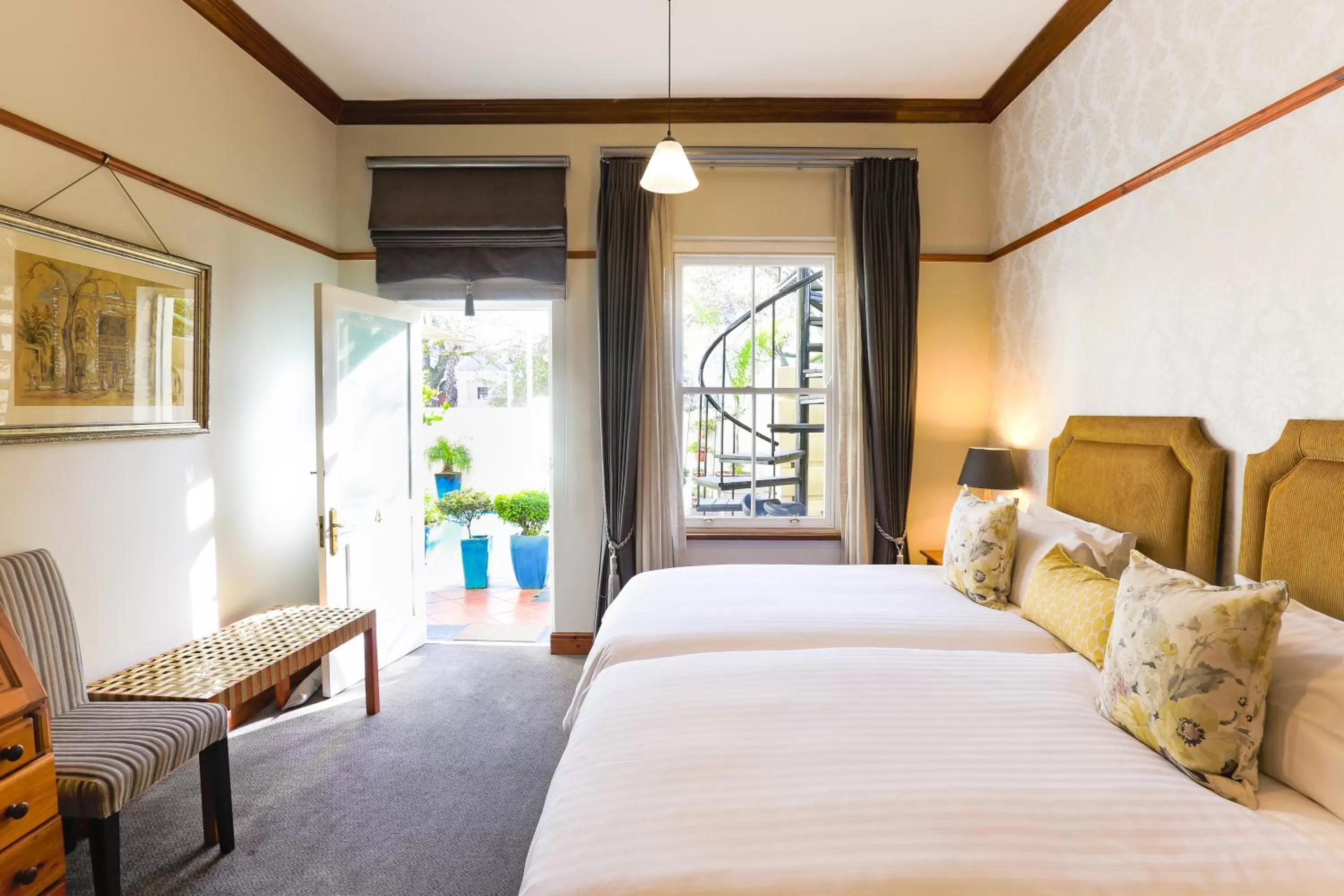 Decorative detail in Eendracht Hotel