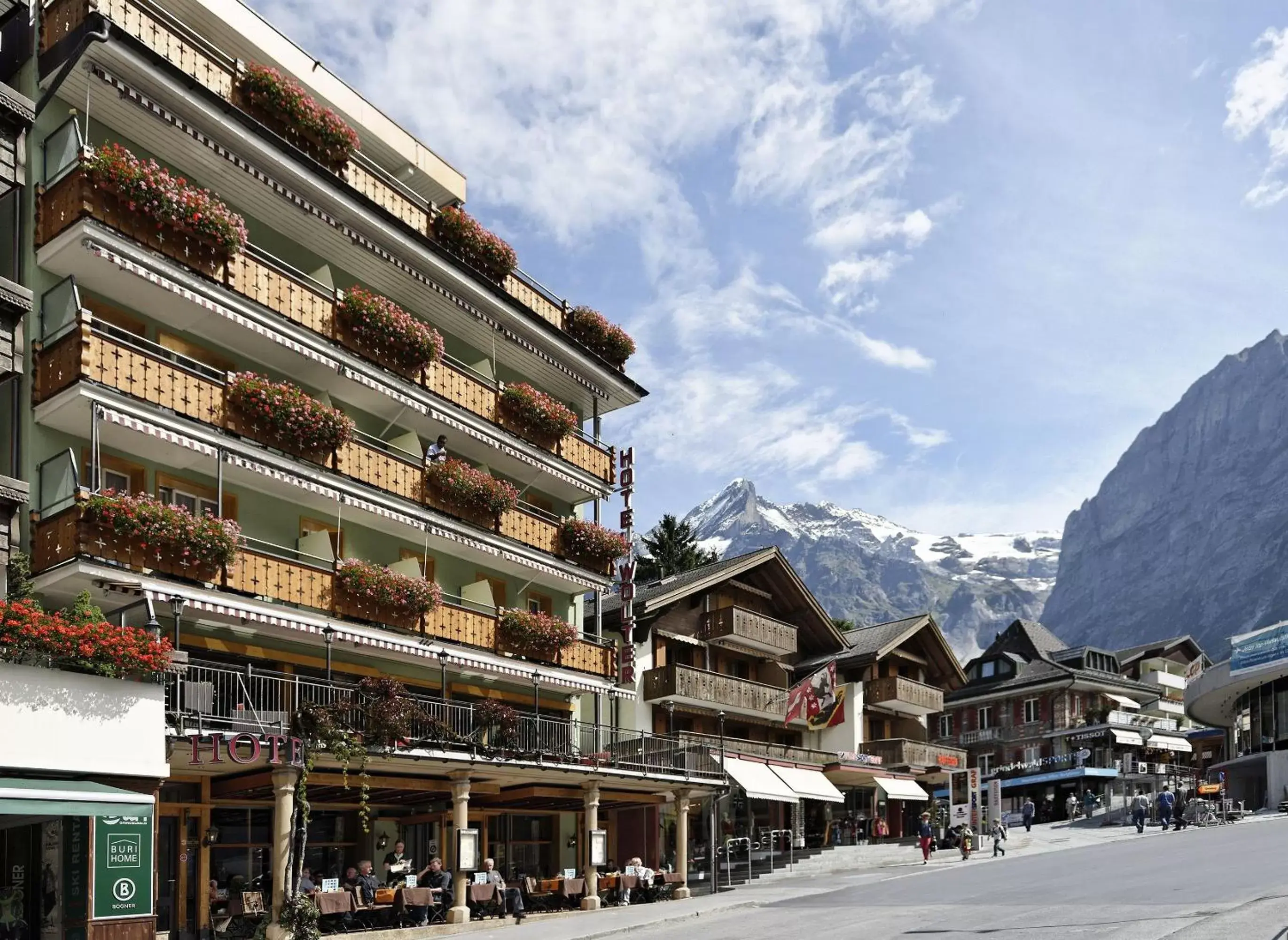 Day, Winter in Hotel Central Wolter - Grindelwald