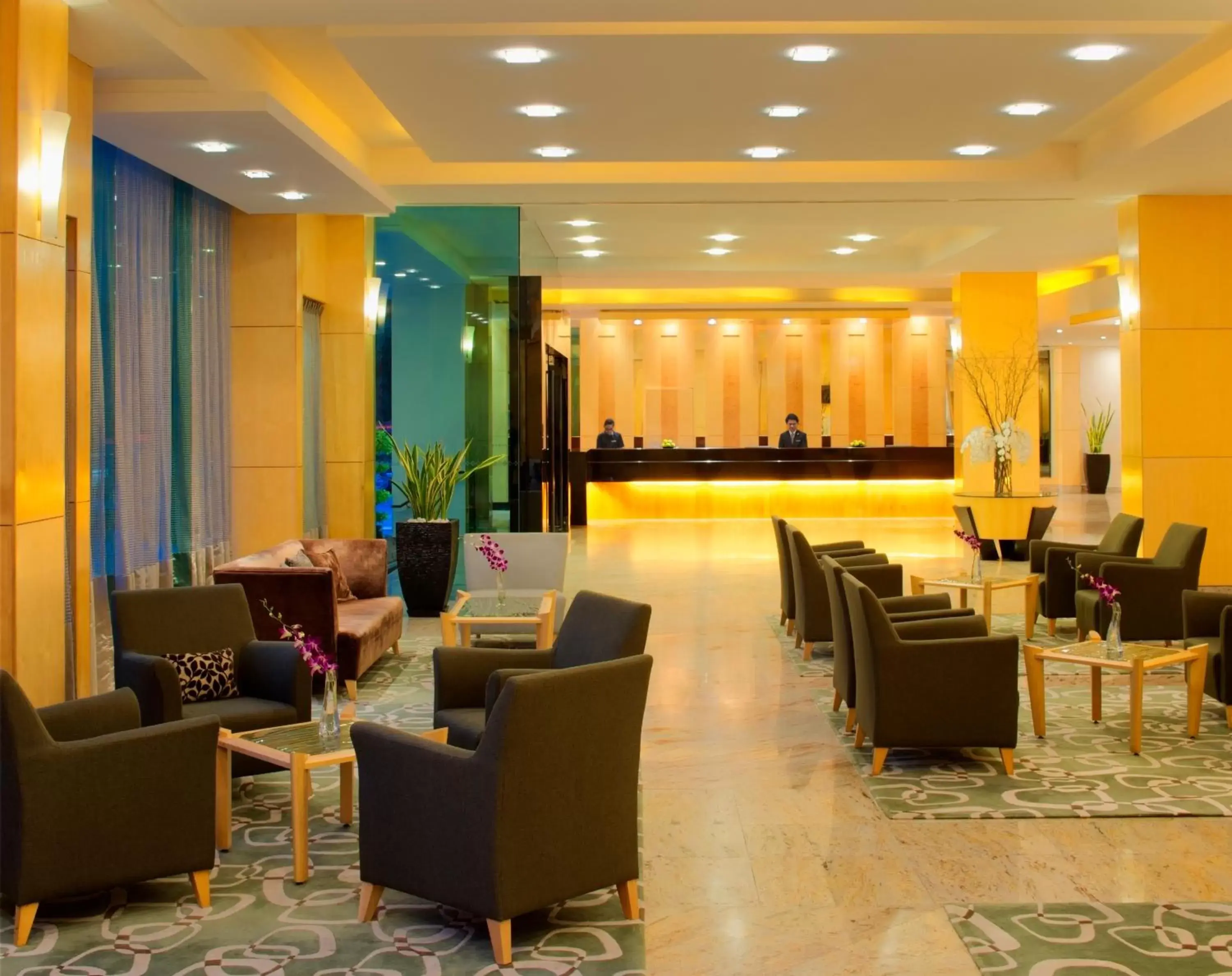 Lobby or reception in Radisson Hotel Brunei Darussalam