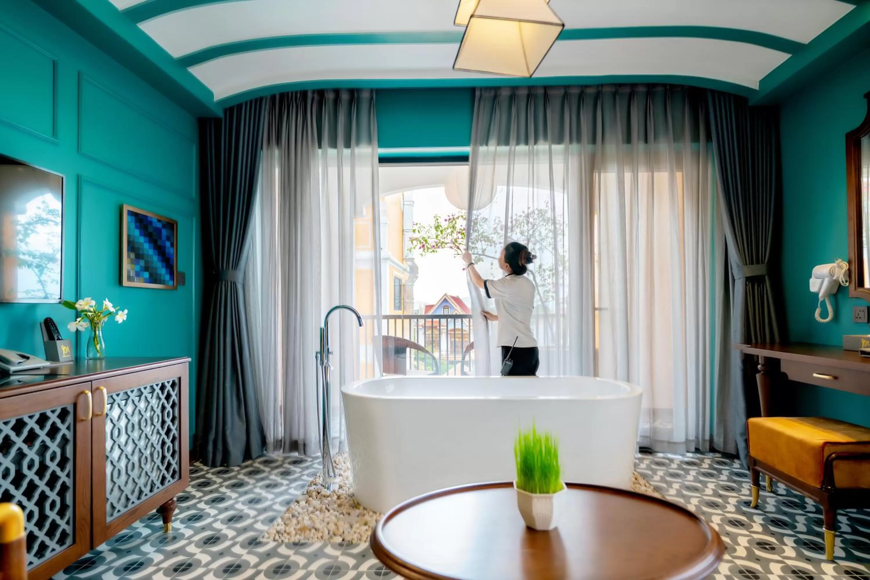 Bedroom in Son Hoi An Boutique Hotel & Spa