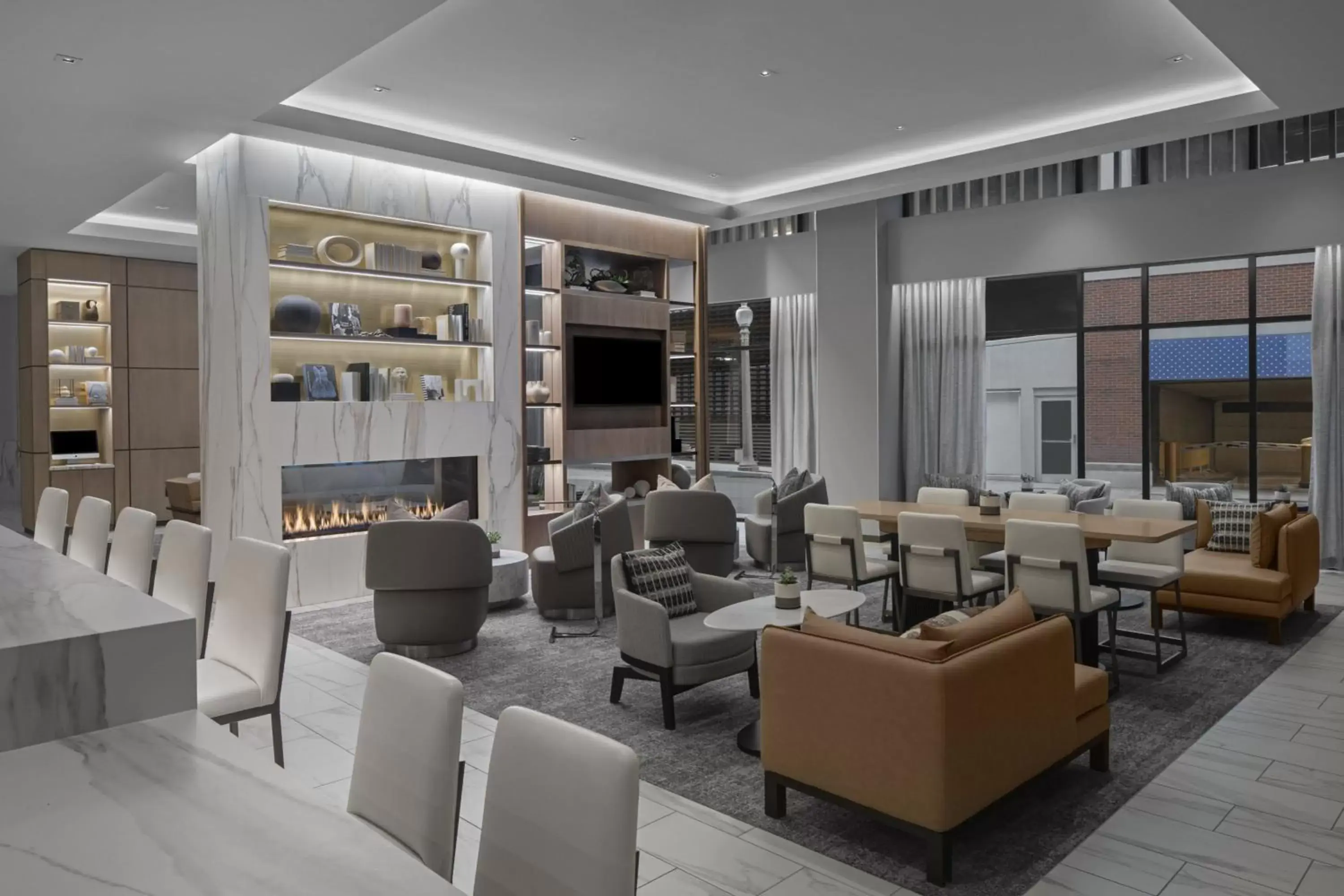 Lounge or bar, Lounge/Bar in AC Hotel by Marriott St Louis Central West End