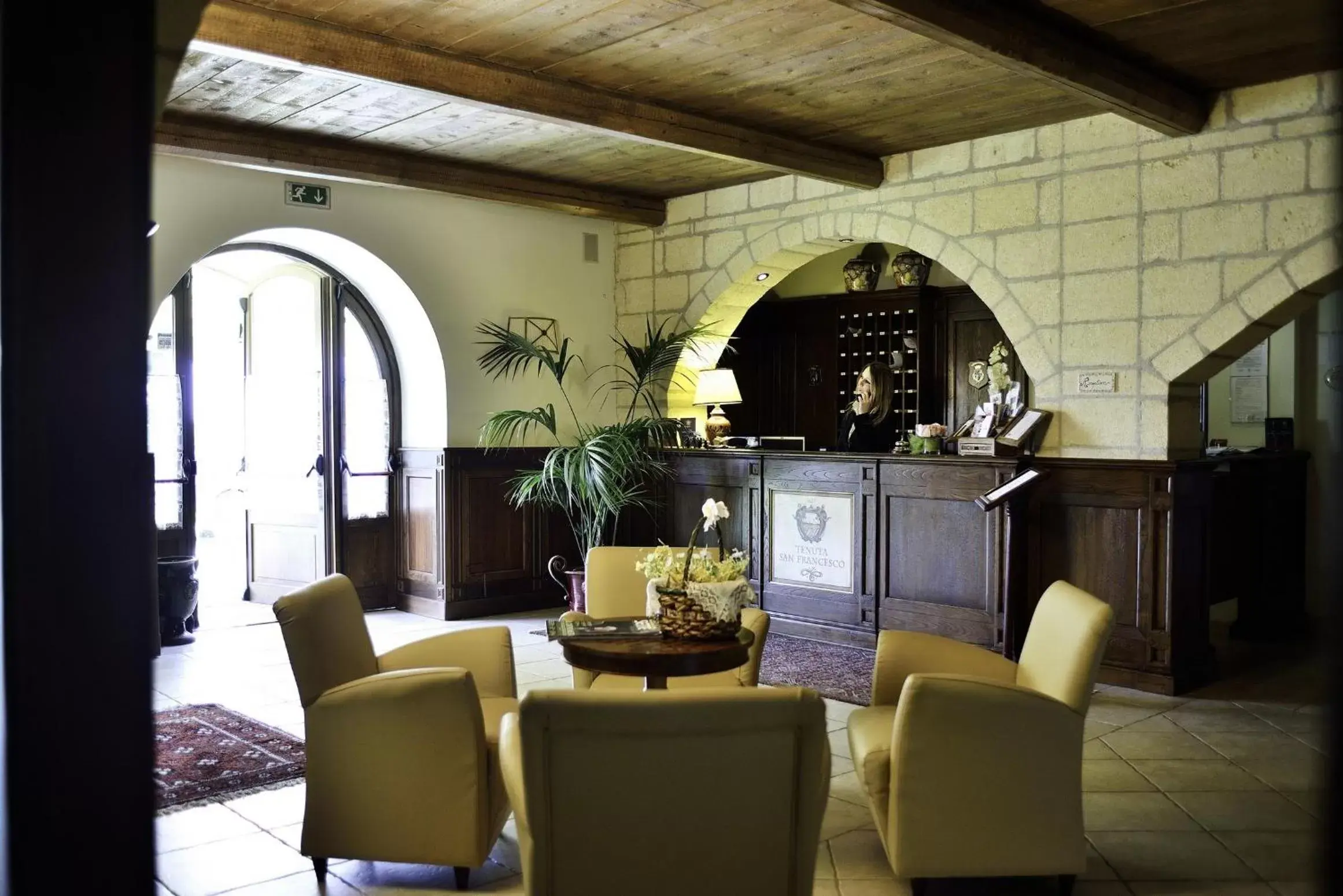 Lobby or reception in Hotel Tenuta San Francesco