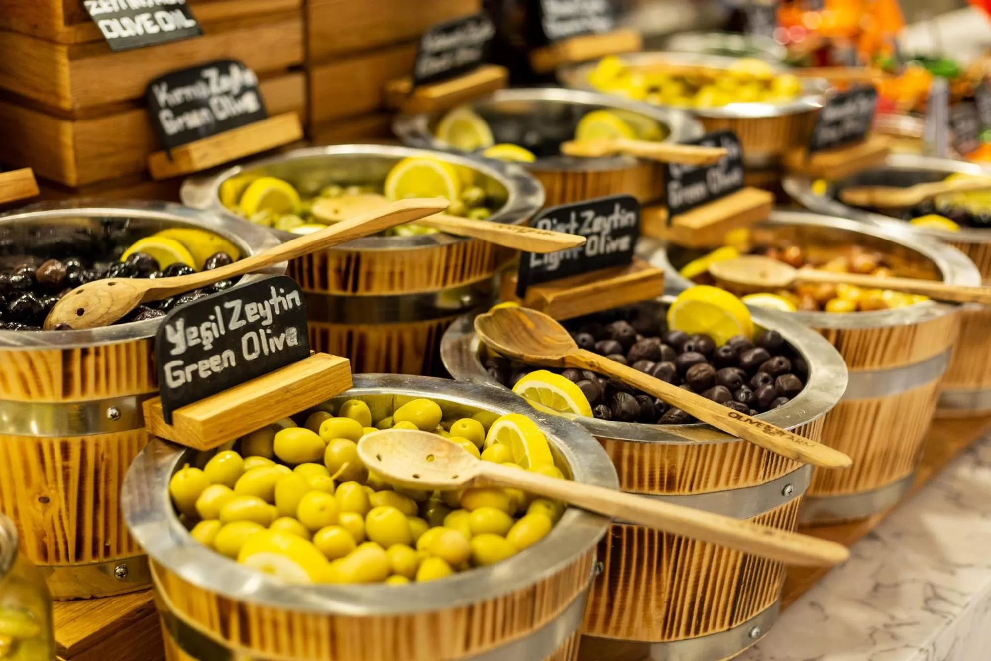 Buffet breakfast in Novotel Trabzon