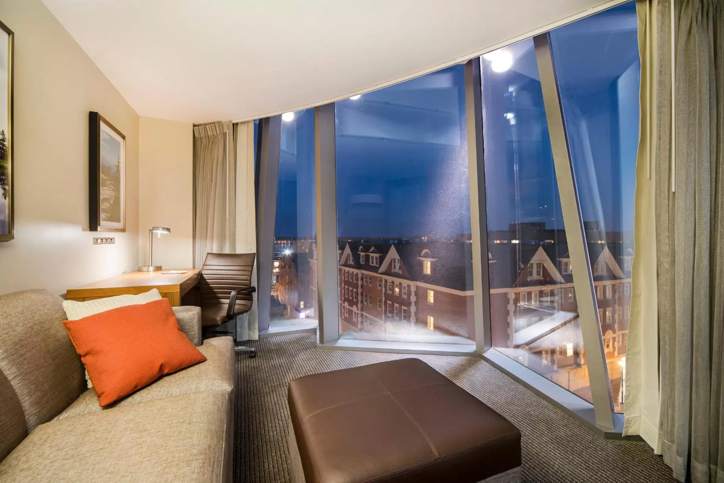 Living room in Hyatt Place Portland Downtown - Old Port Square Living room in Hyatt Place Portland Downtown - Old Port Square