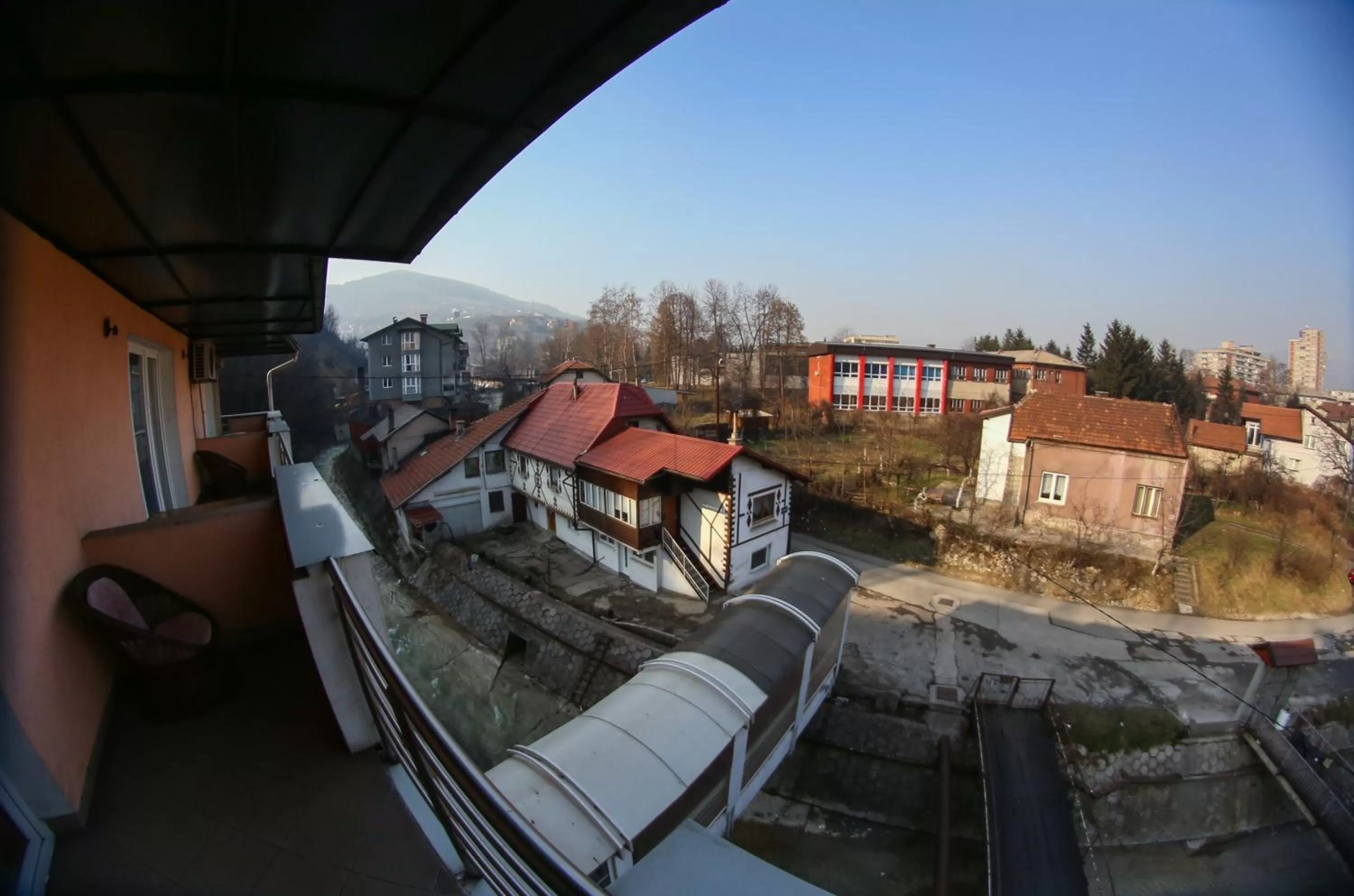 River view in Hotel Fontana