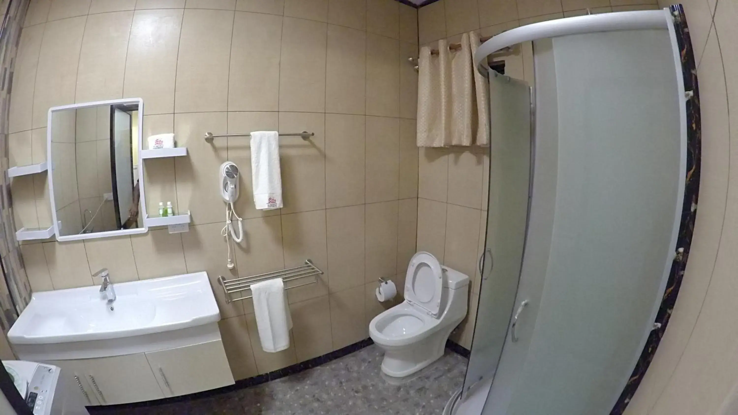 Bathroom in Al - Minhaj Service Apartments