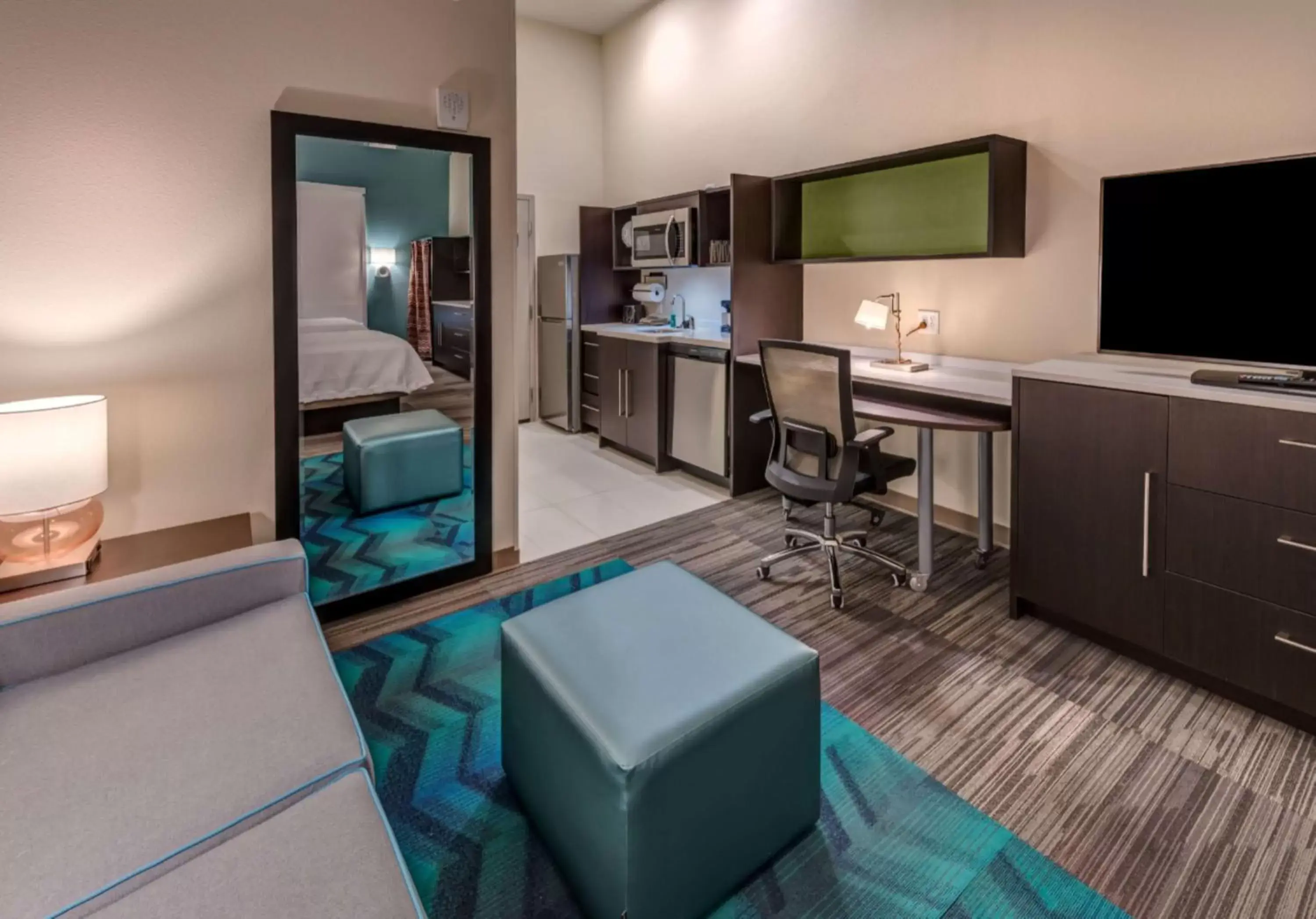 Bedroom, Seating Area in Home2 Suites By Hilton Reno