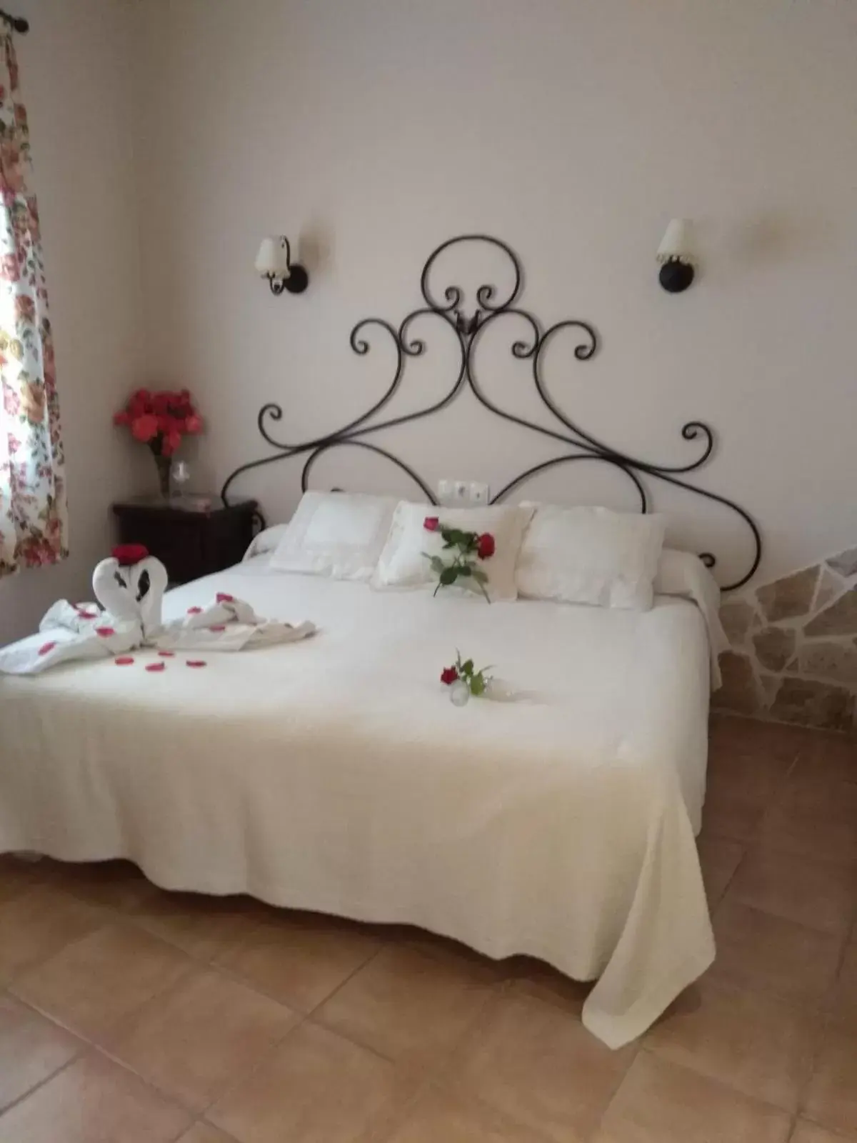 Bed in Hotel Rural Andalucia