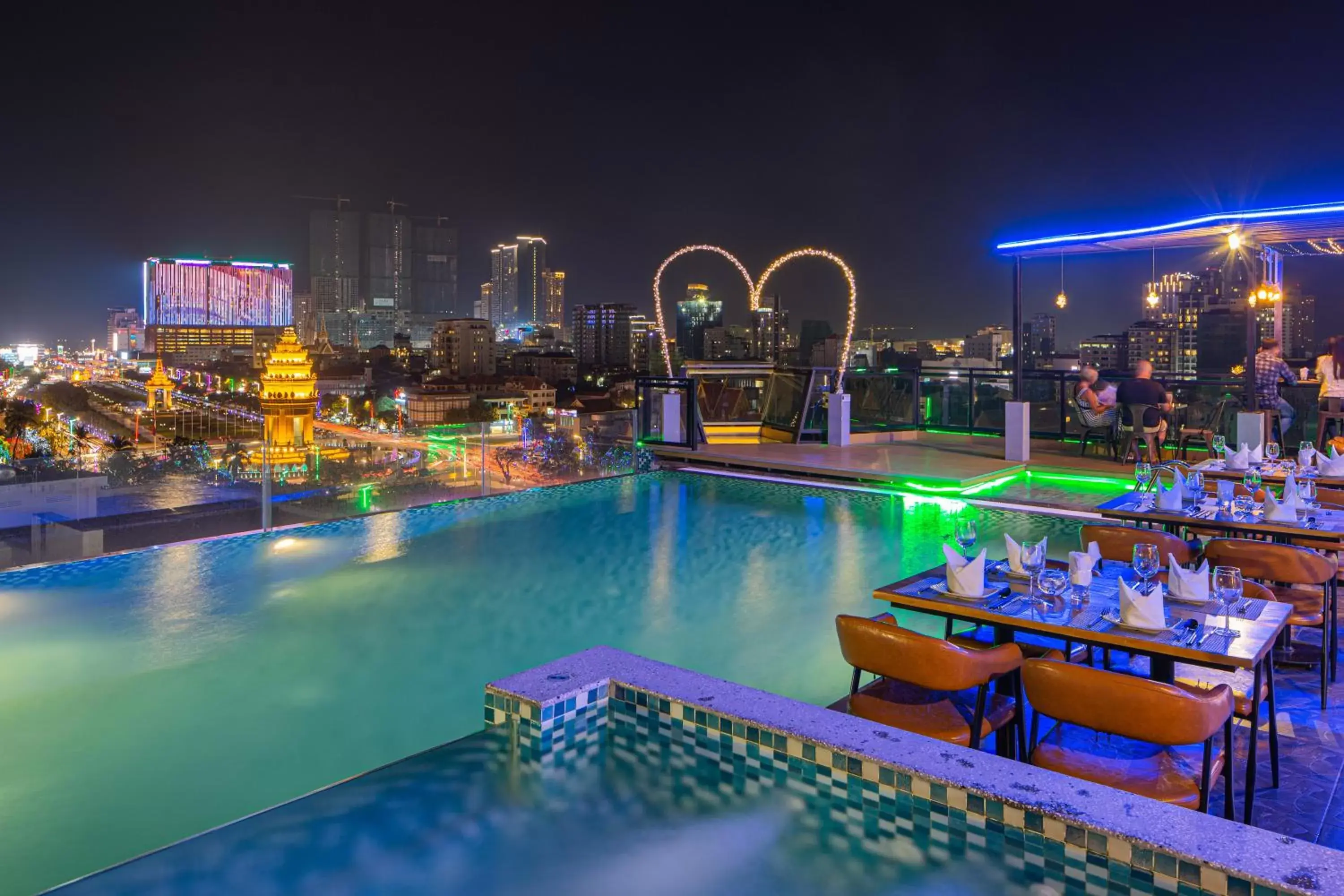 Swimming Pool in Phnom Penh 51 Hotel