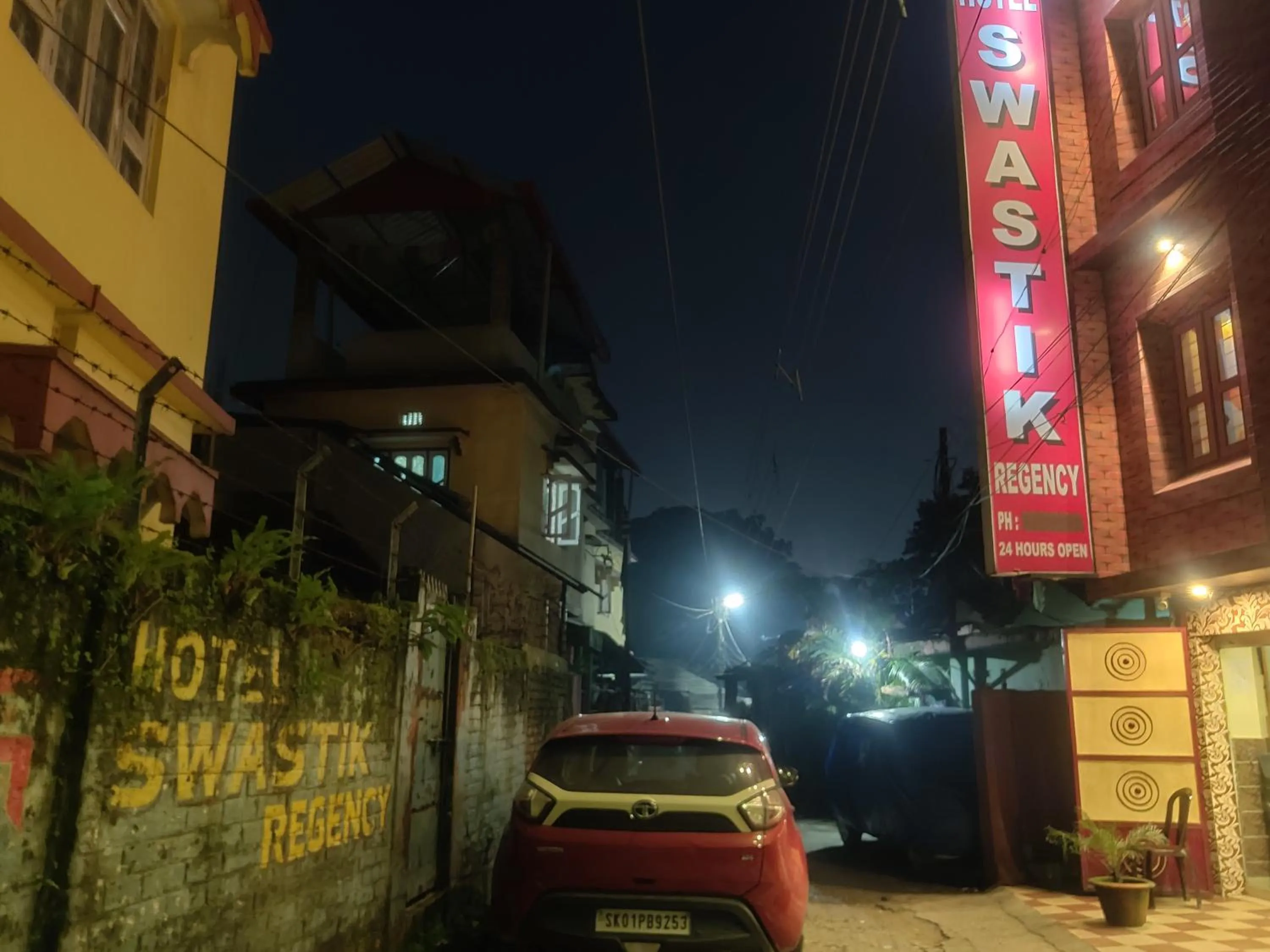 Parking in Hotel Swastik Regency