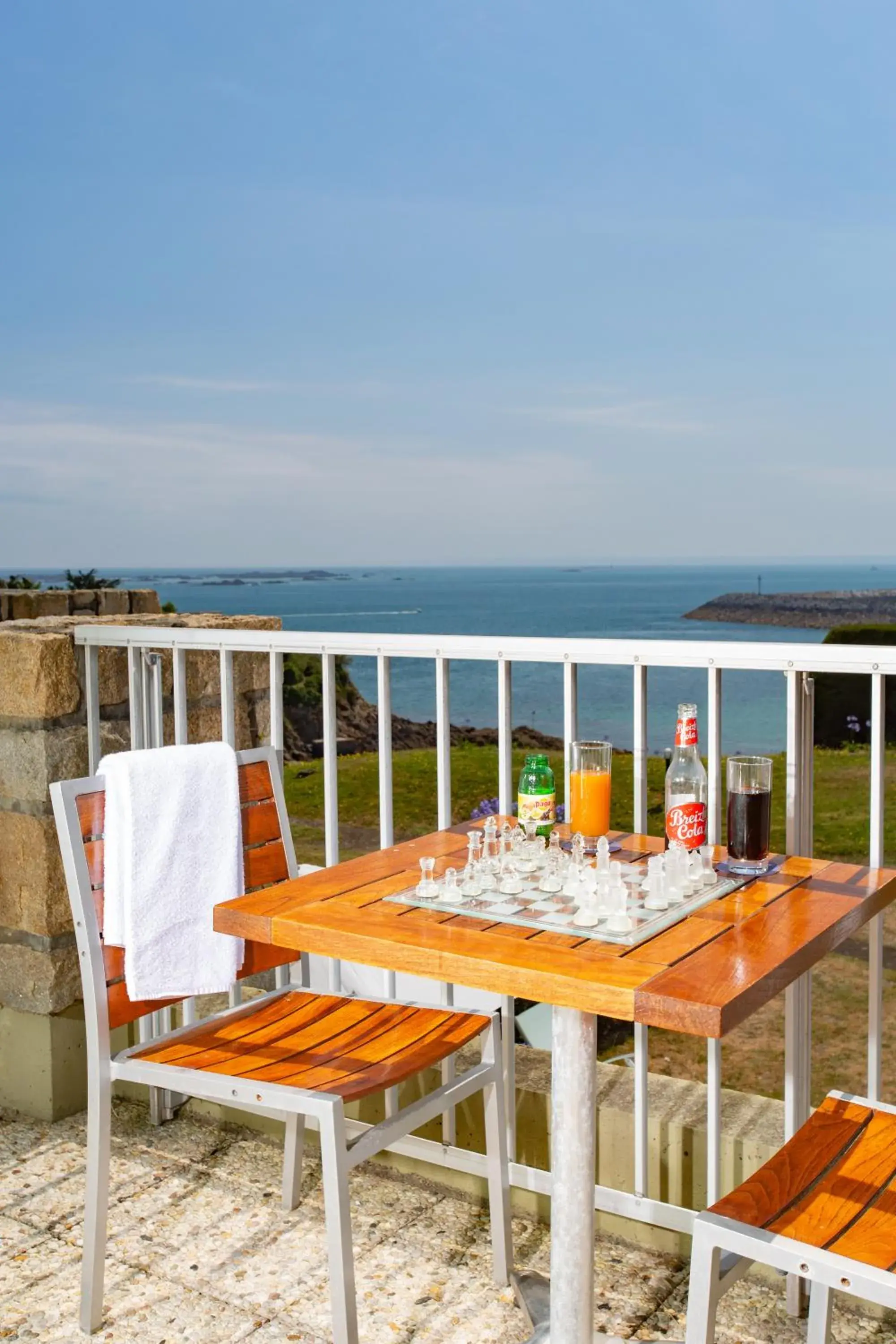 Double or Twin Room with Terrace Sea View in Hotel Ker Moor Preference