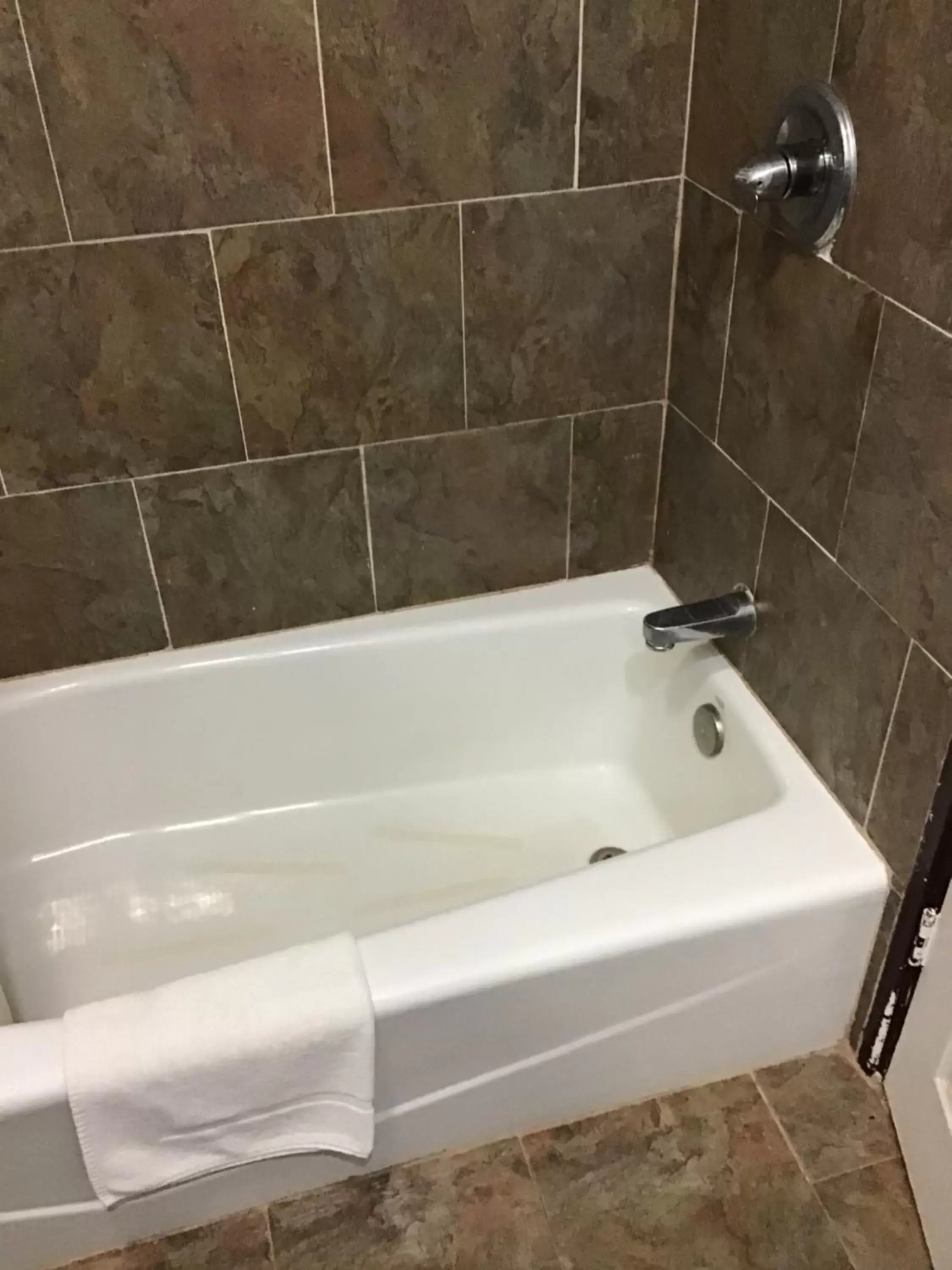 Bathroom in Western motel