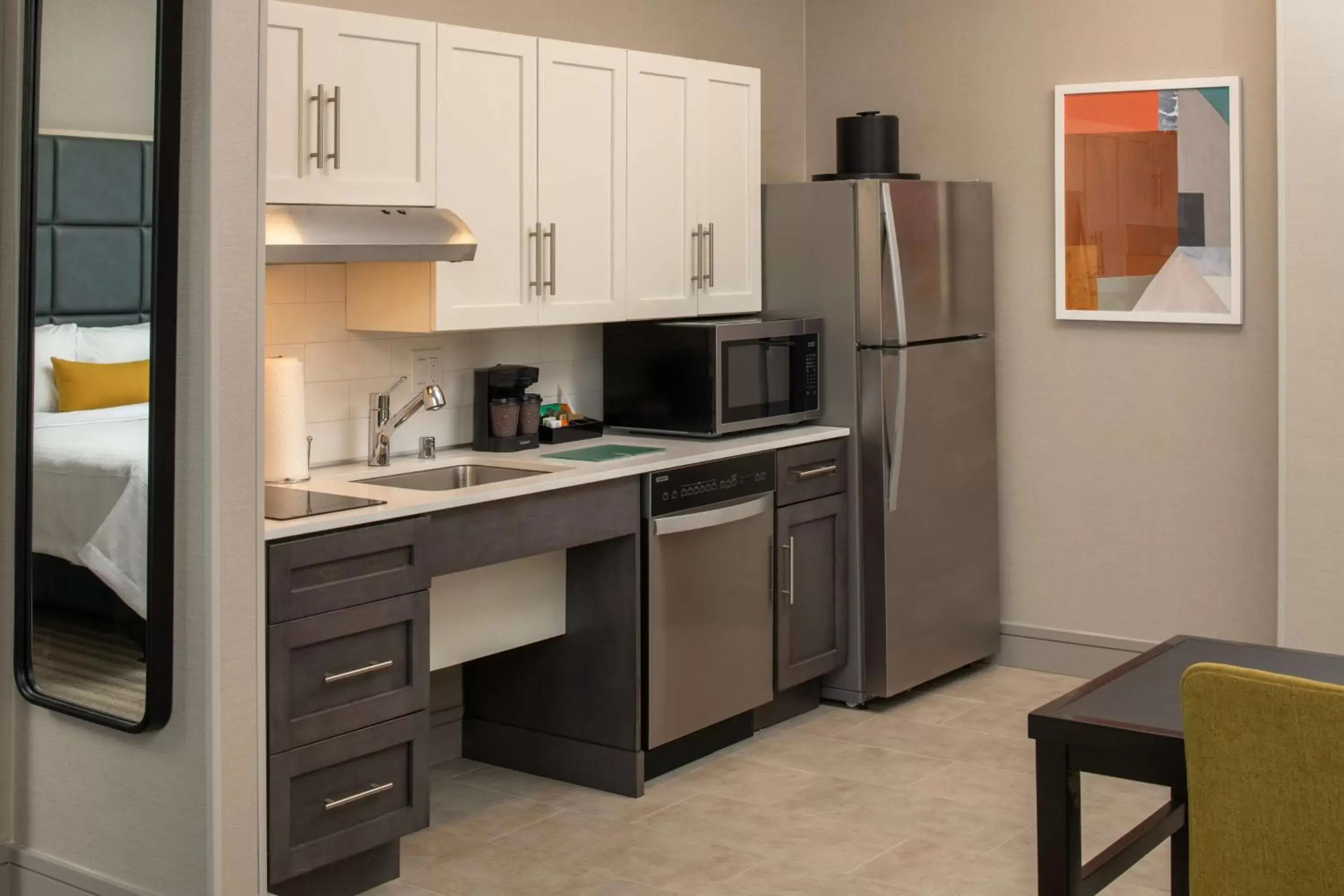 Kitchen or kitchenette, Kitchen/Kitchenette in Homewood Suites By Hilton Belmont