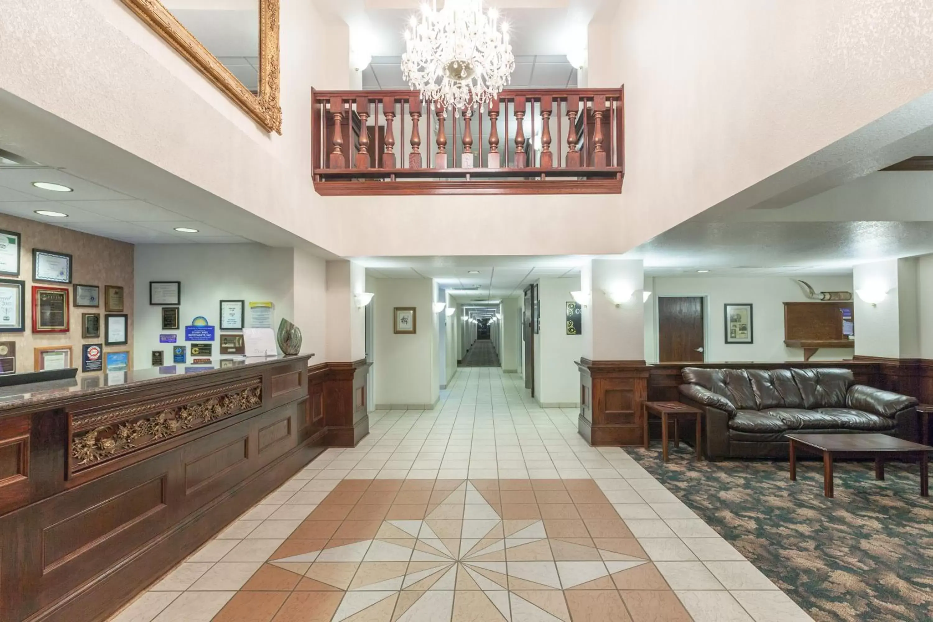 Lobby/Reception in Prime Inn & Suites Poteau