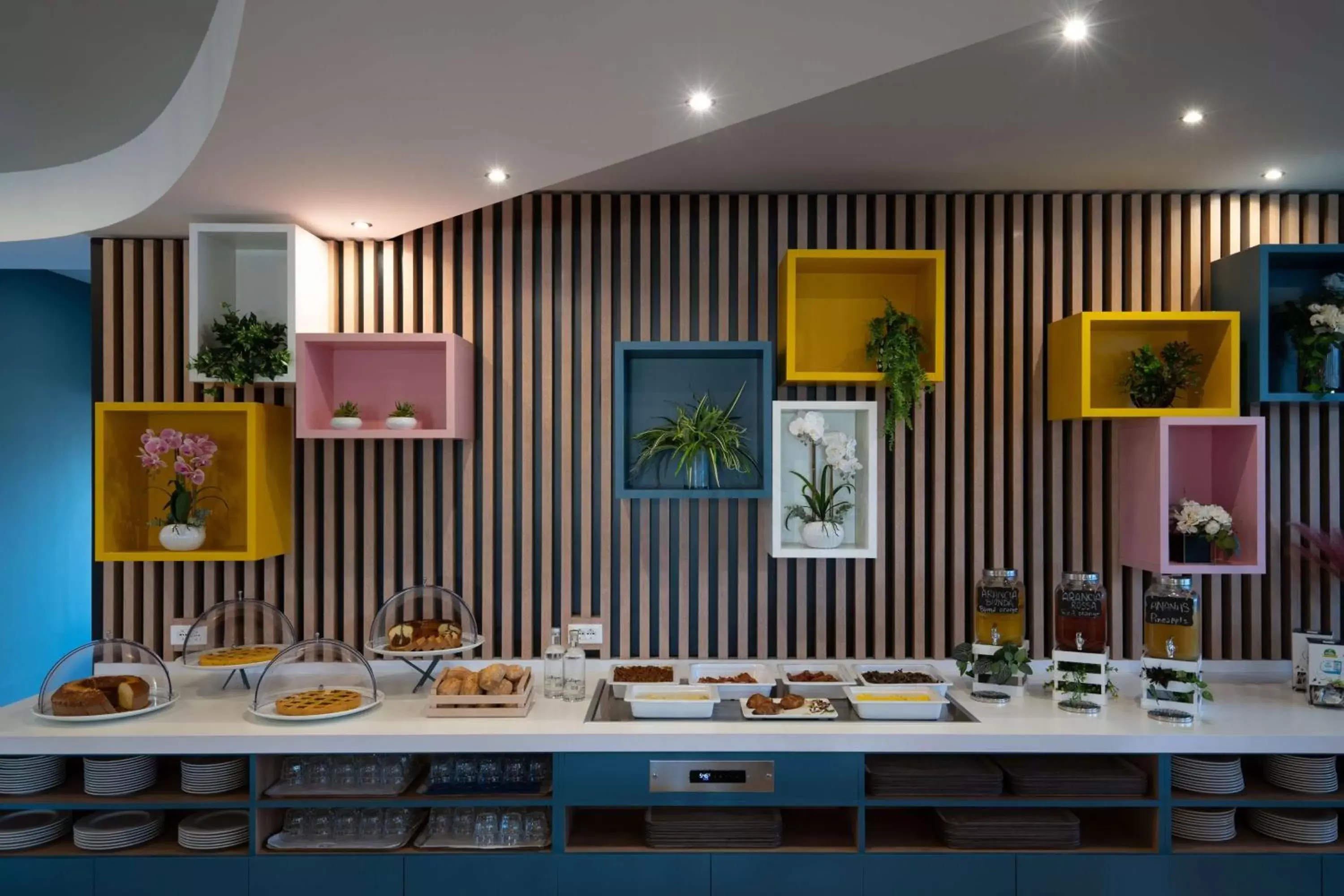 Breakfast, Restaurant/Places to Eat in Hampton by Hilton Rome North Fiano Romano