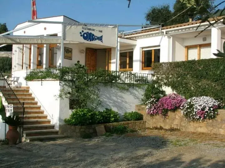 Garden, Property Building in Hostal Ondina