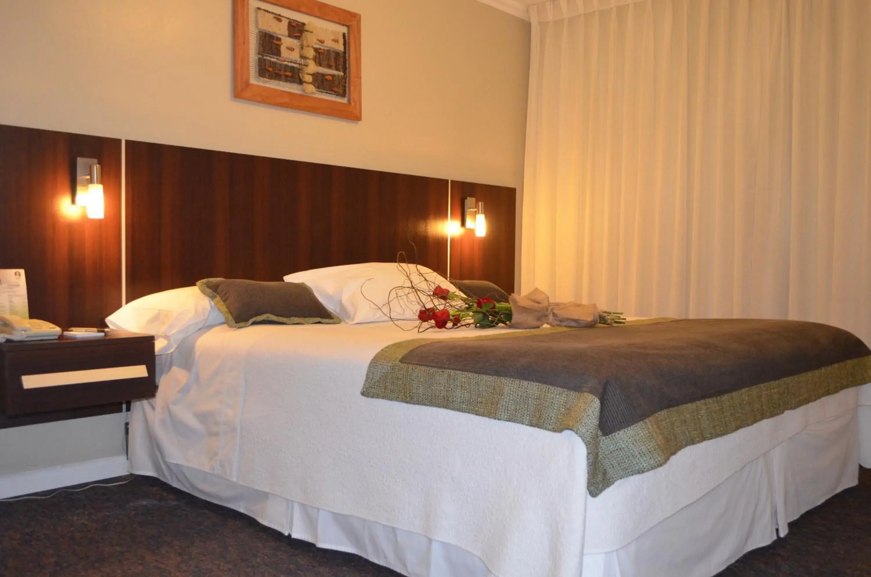 Bed in Hotel Don Eduardo