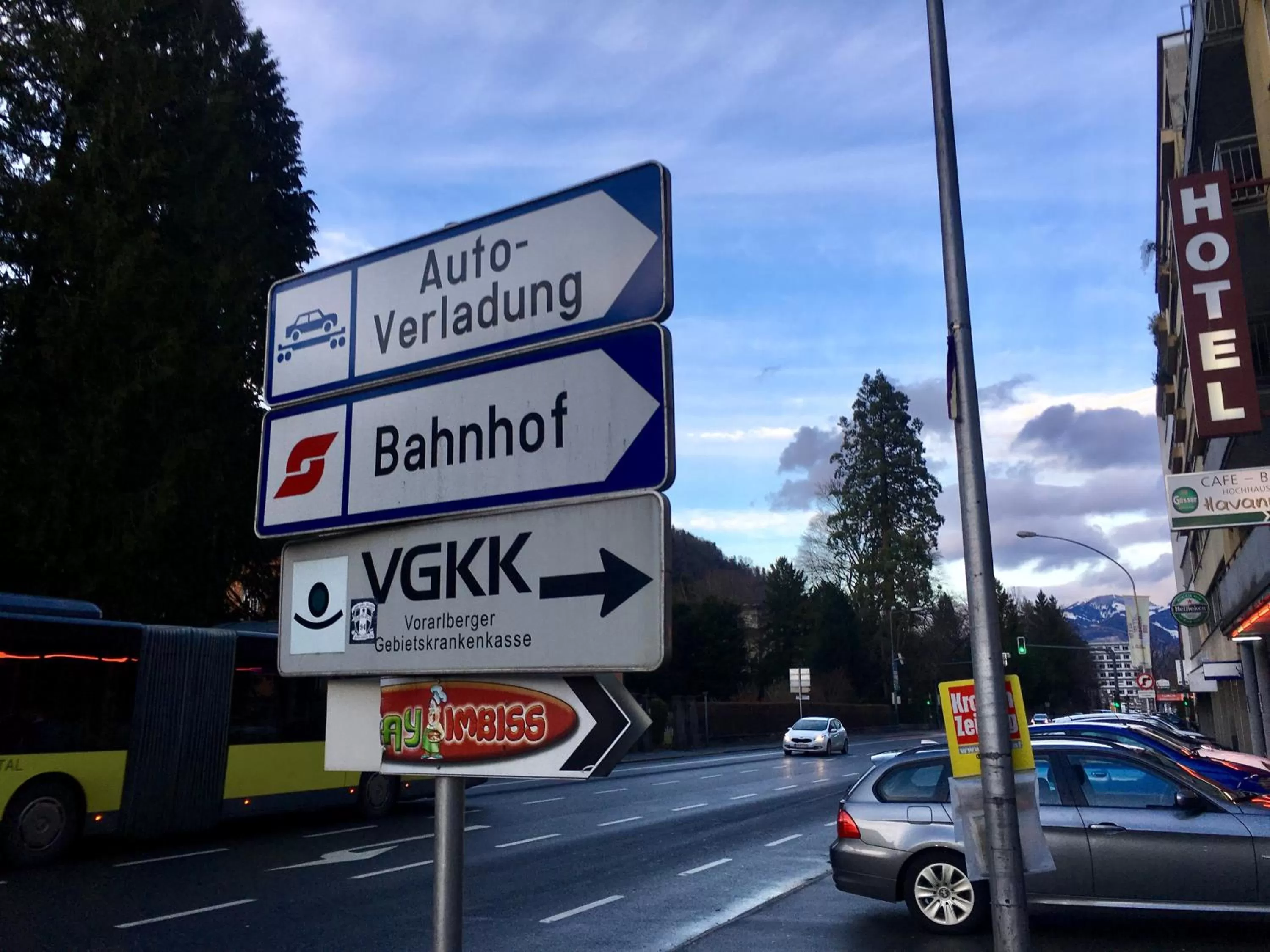 Neighbourhood in Hotel am Bahnhof