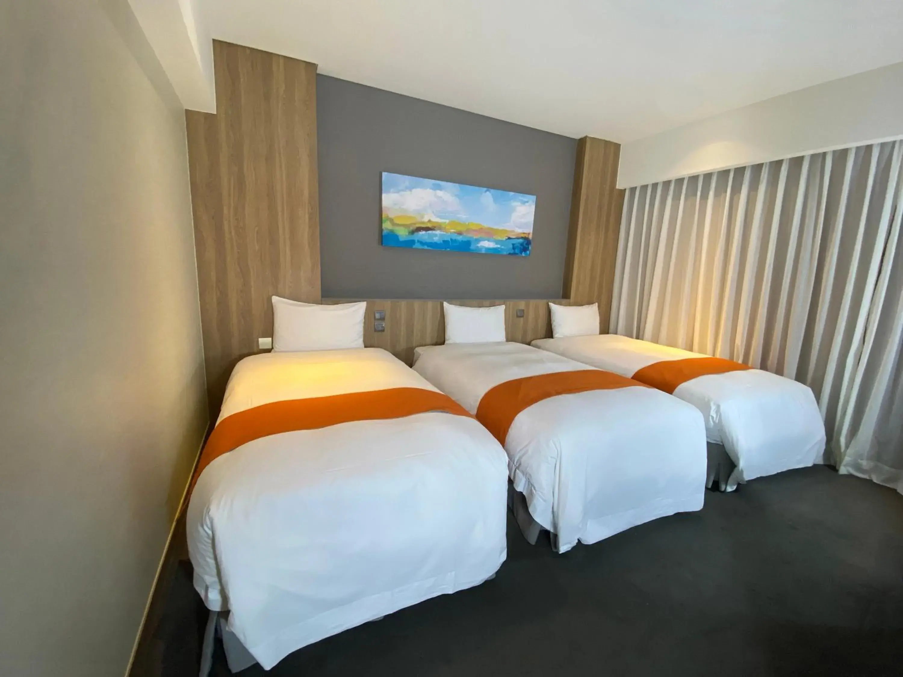 Bed in Park City Hotel - Hualien Vacation