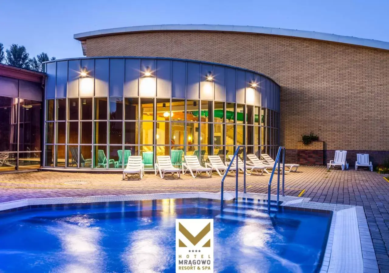 Property building, Swimming Pool in Hotel Mrągowo Resort&Spa
