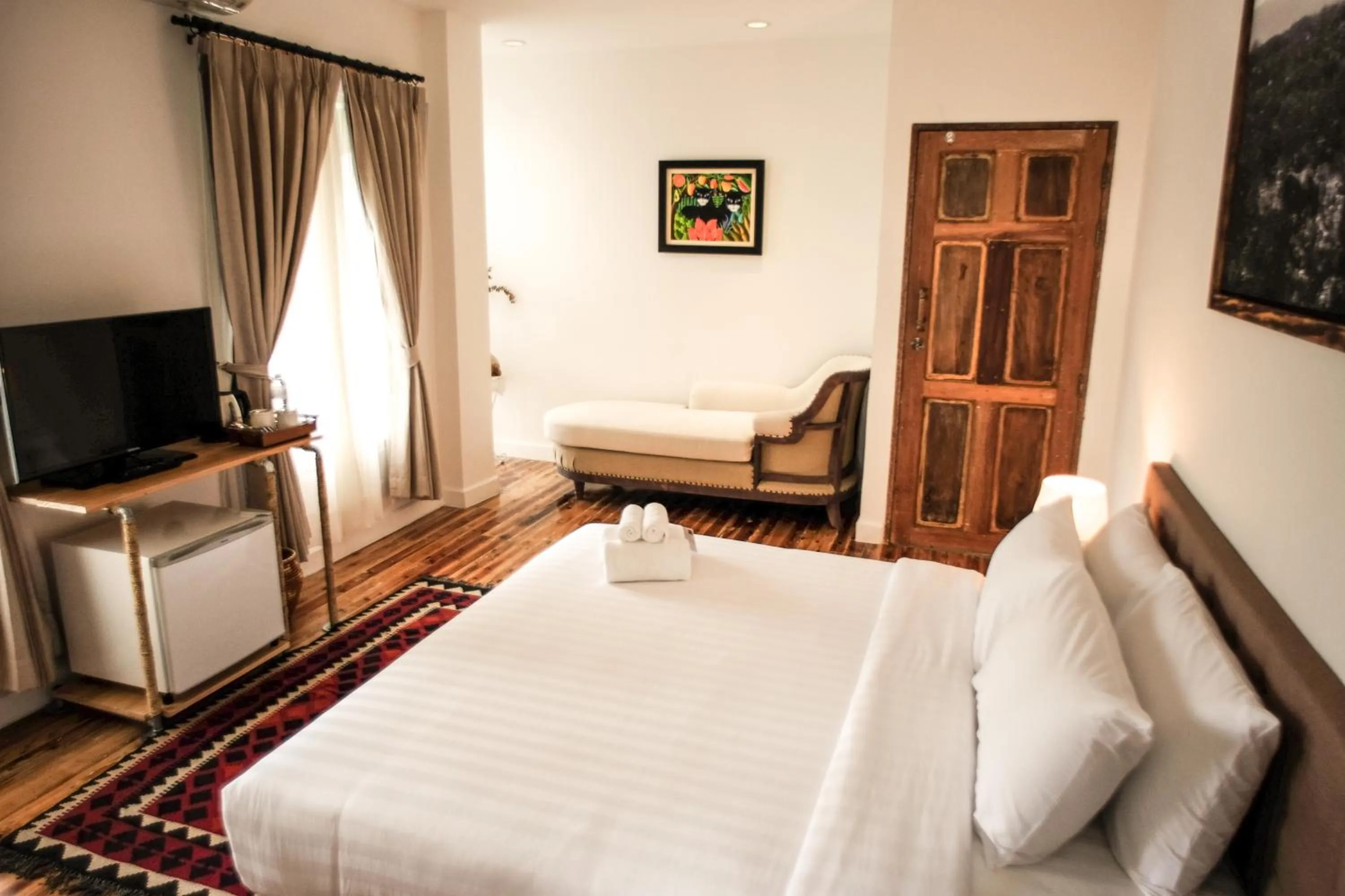 Bedroom, Bed in Hotel Yayee