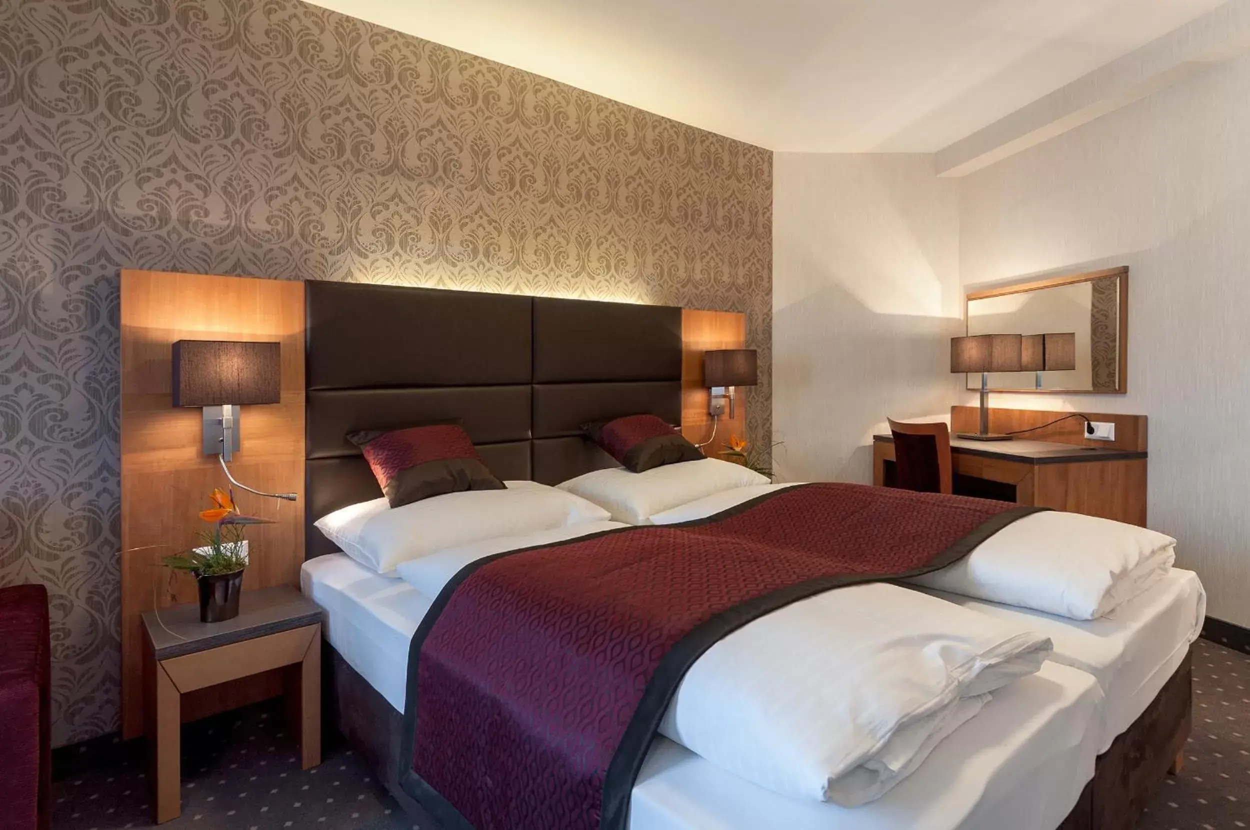 Bed in Club Hotel Cortina