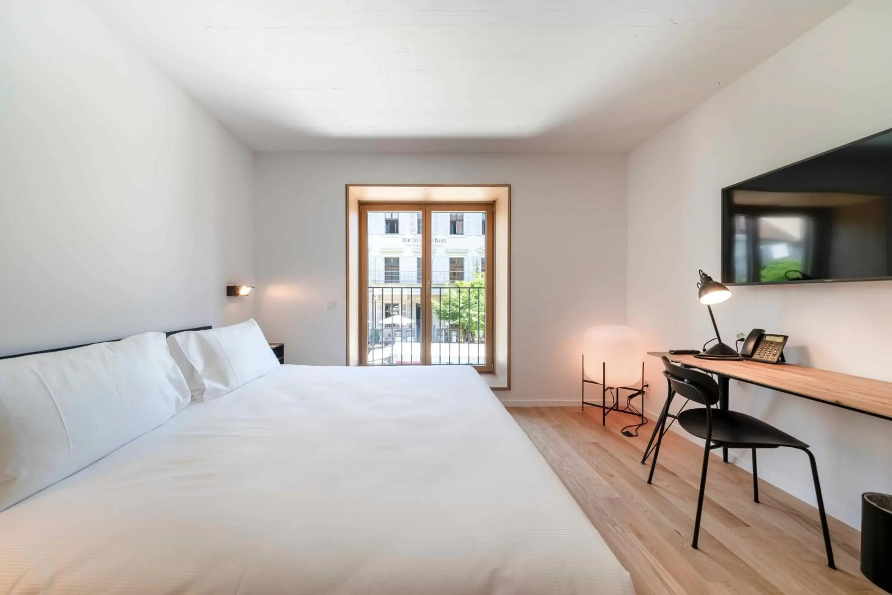 Bed in SET Hotel.Residence by Teufelhof Basel